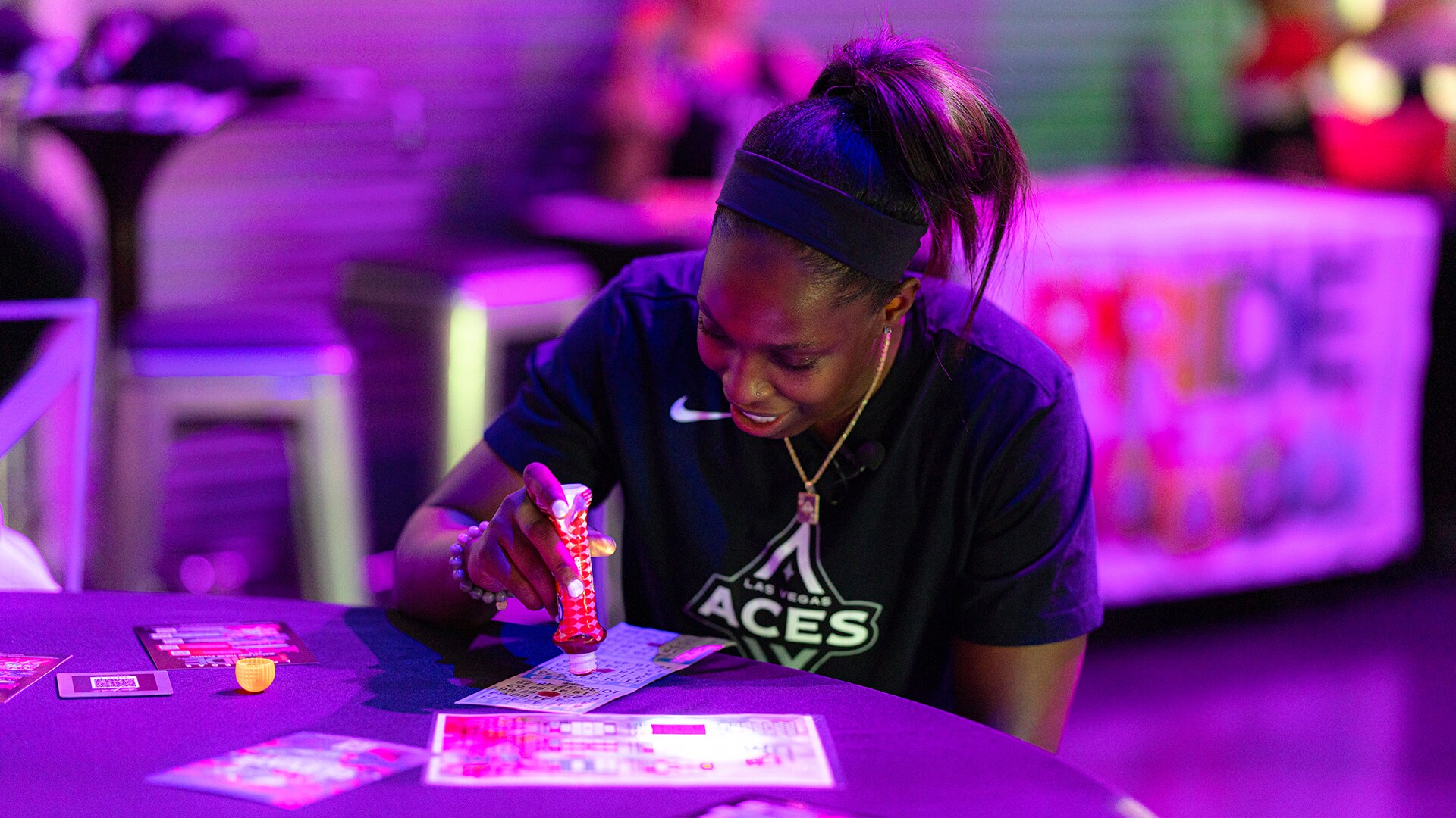 Aces Attend Pride Bingo at AREA15 (6/4/2025)