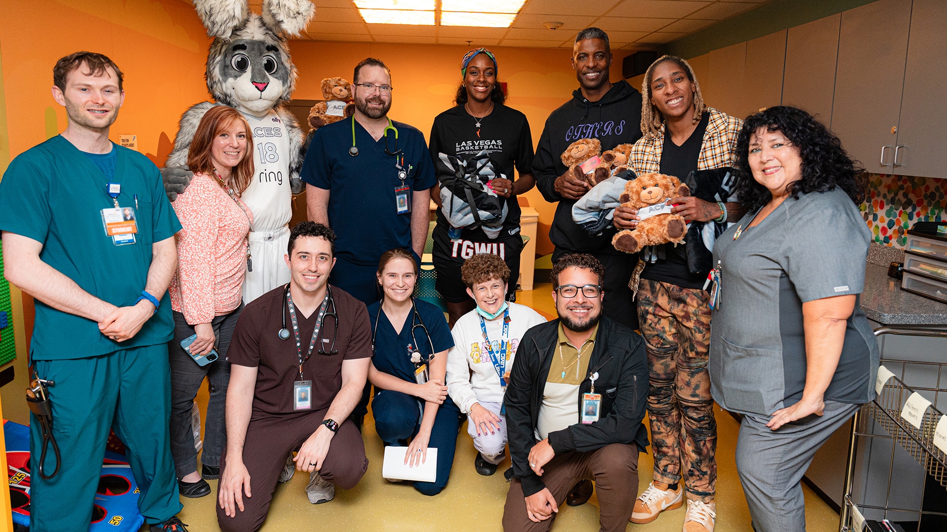 Aces Visit Local Children's Hospital (6/5/2025)