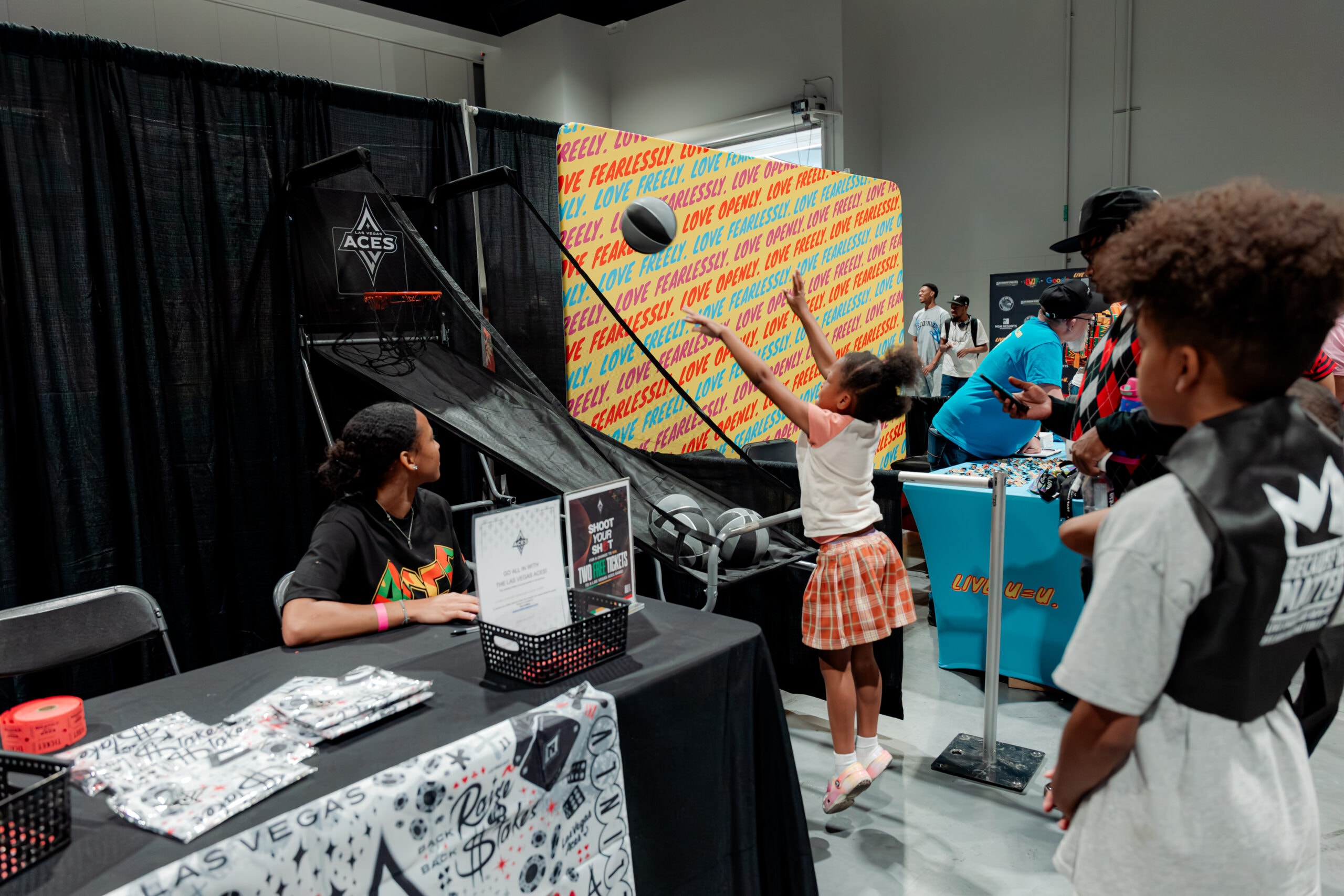 Aces Participate in Juneteenth Festival (6/21/2025)