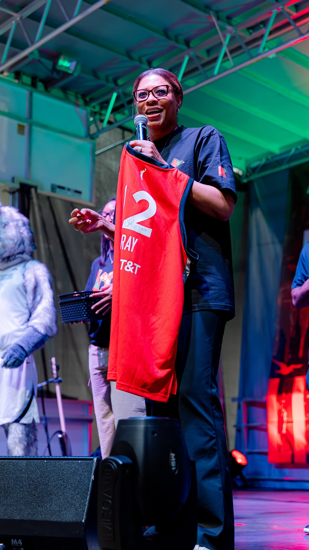 Aces Participate in Juneteenth Festival (6/21/2025)