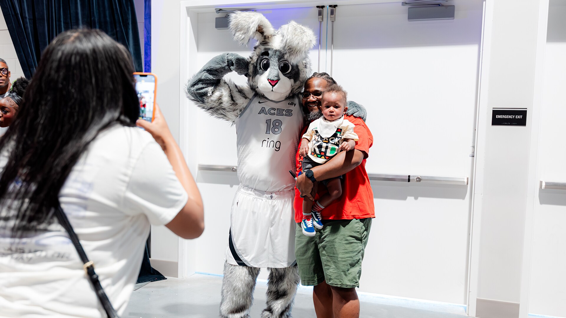 Gallery: Aces Participate in Juneteenth Festival (6/21/2025)