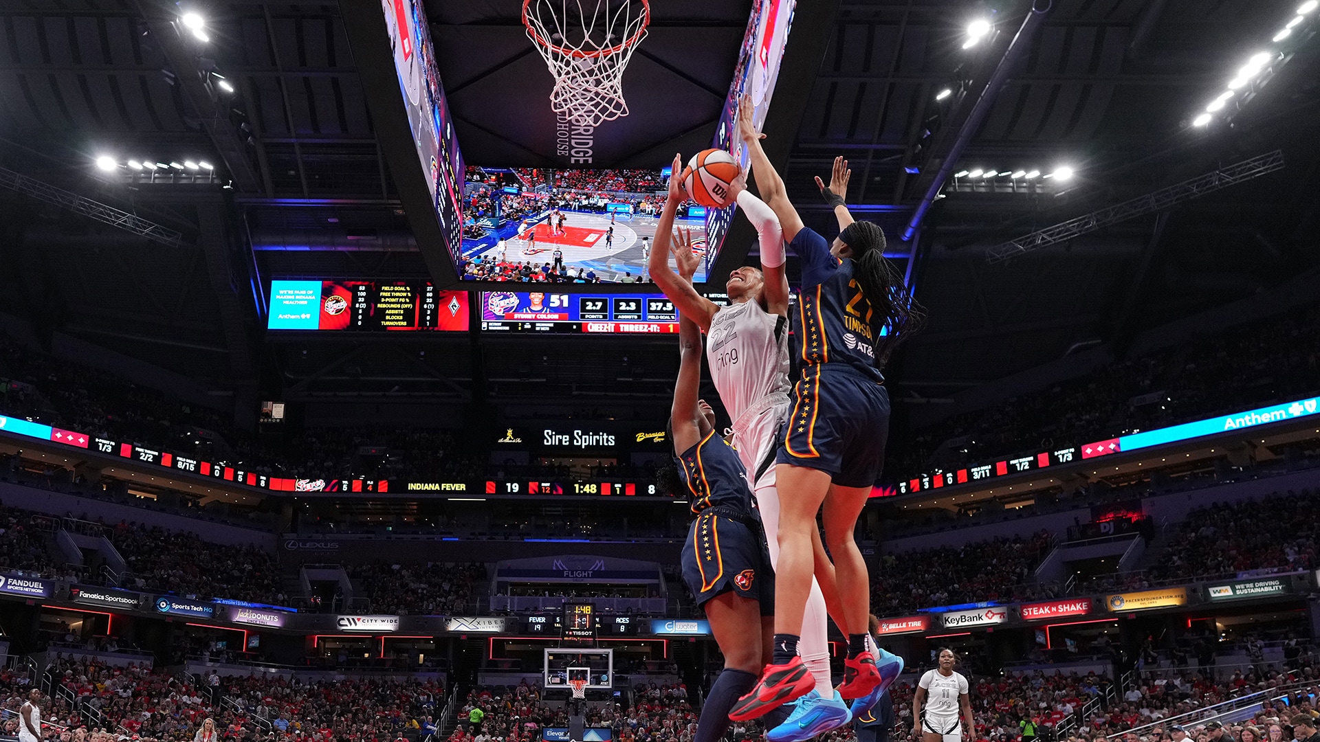 Las Vegas Aces v Indiana Fever