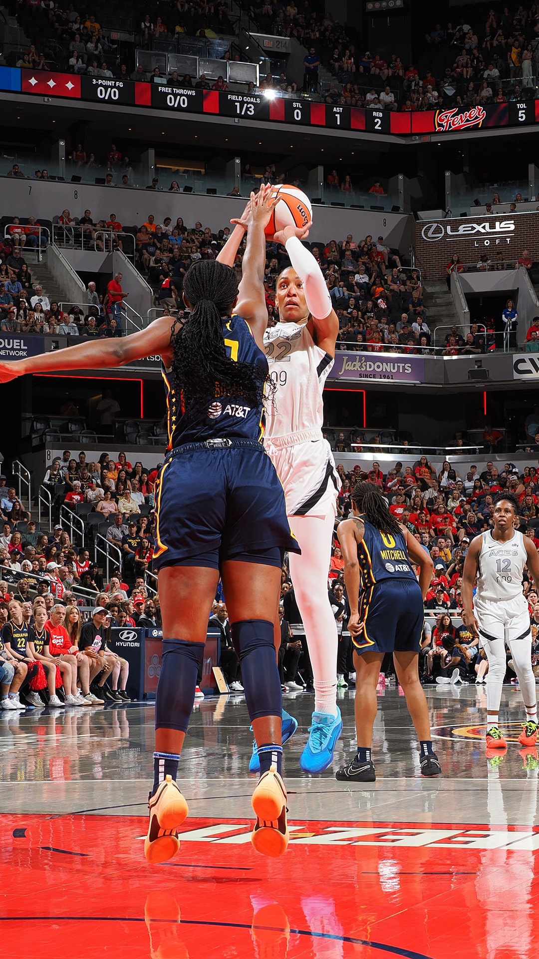 Las Vegas Aces v Indiana Fever