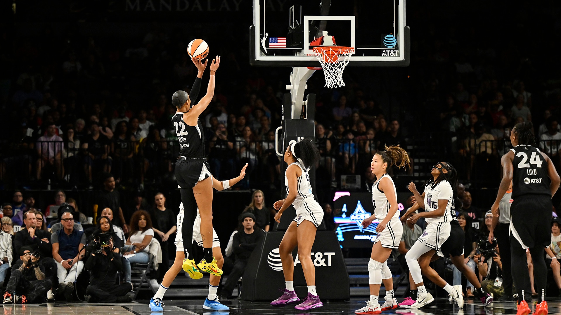 GALLERY: Aces 104,  Valkyries 102 (7/12/2025)