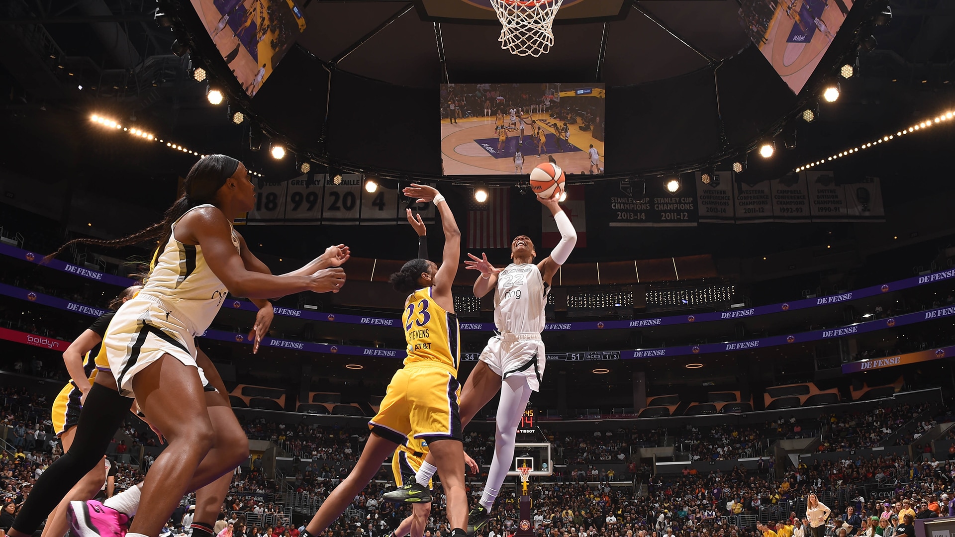 Las Vegas Aces v Los Angeles Sparks