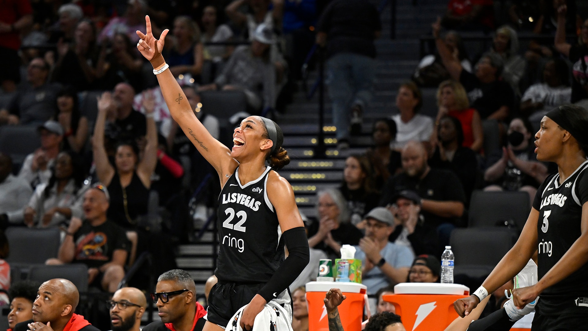 Aces 101, Valkyries 77 (8/3/2025)