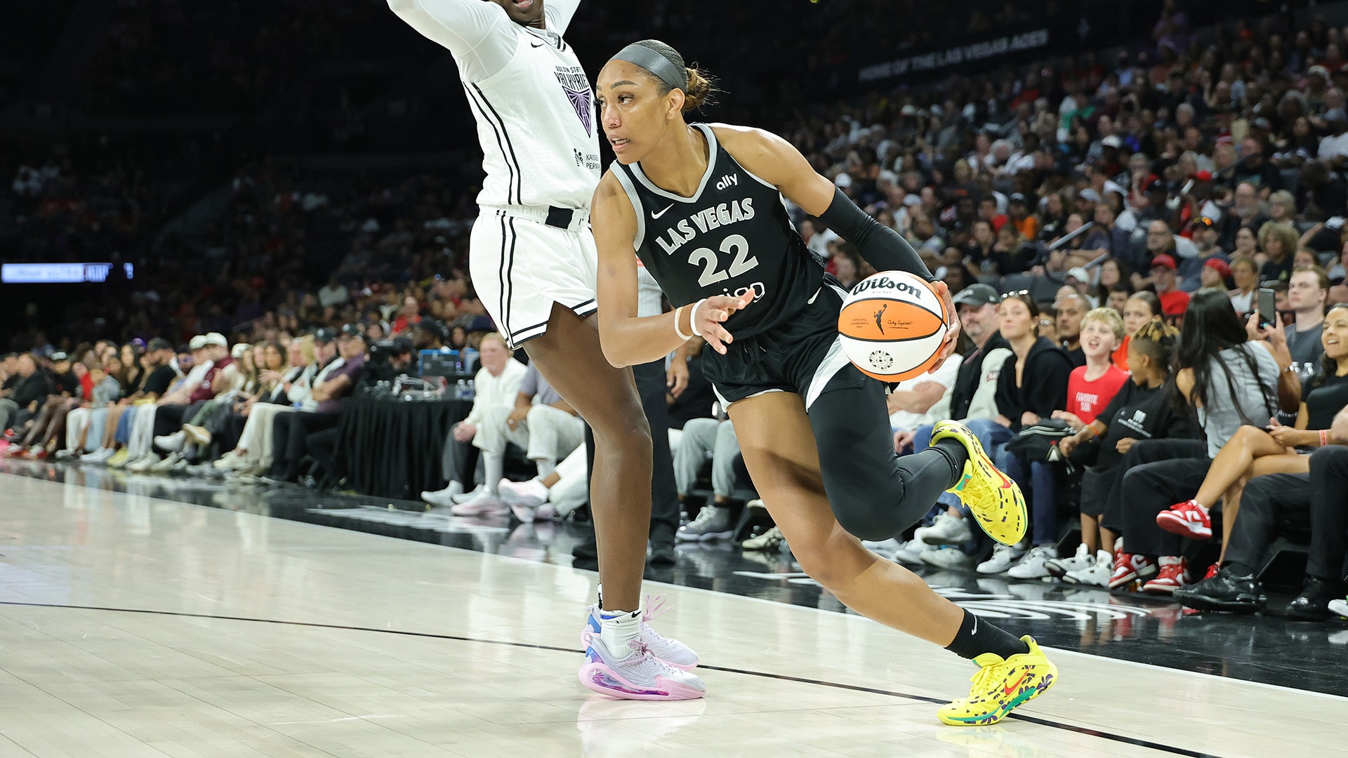 A'ja Wilson's 4 Steals vs Valkyries (8/3/2025)