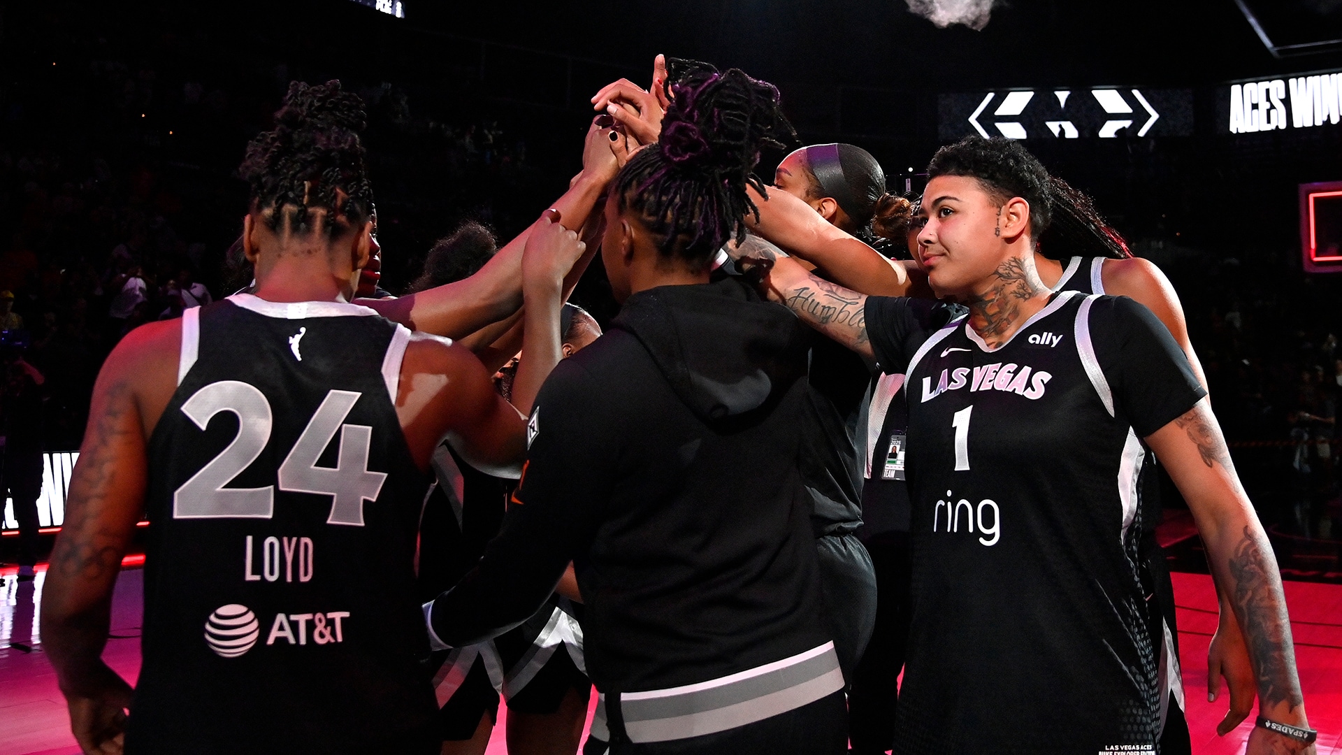 Aces 101, Valkyries 77 (8/3/2025)