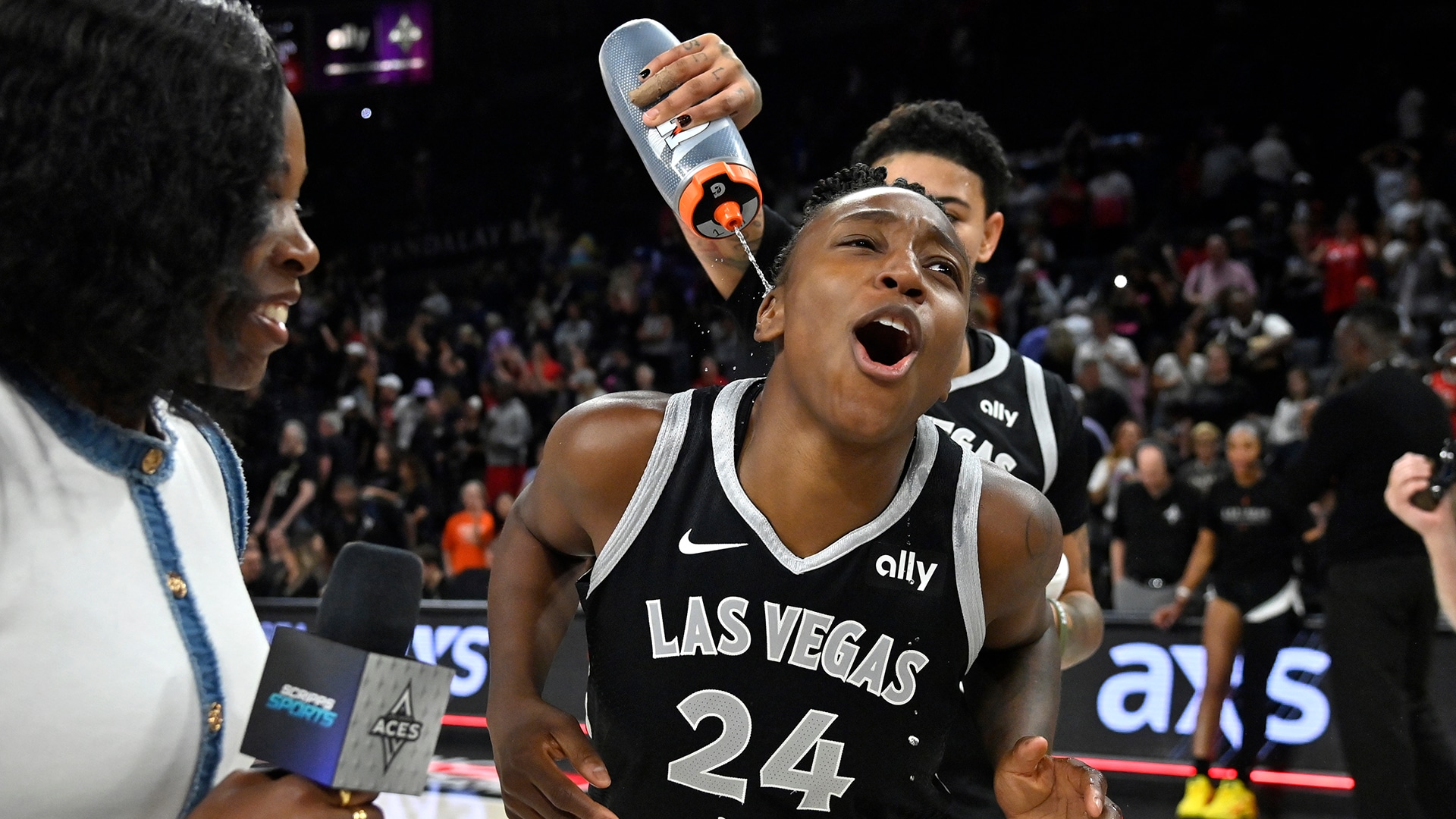 Aces 101, Valkyries 77 (8/3/2025)