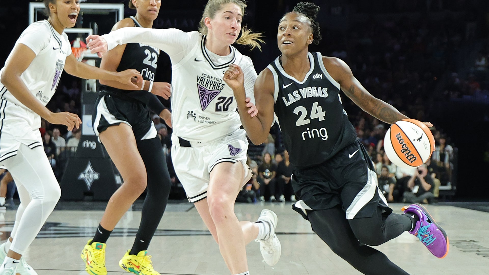 Aces 101, Valkryies 77 (8/3/2025)