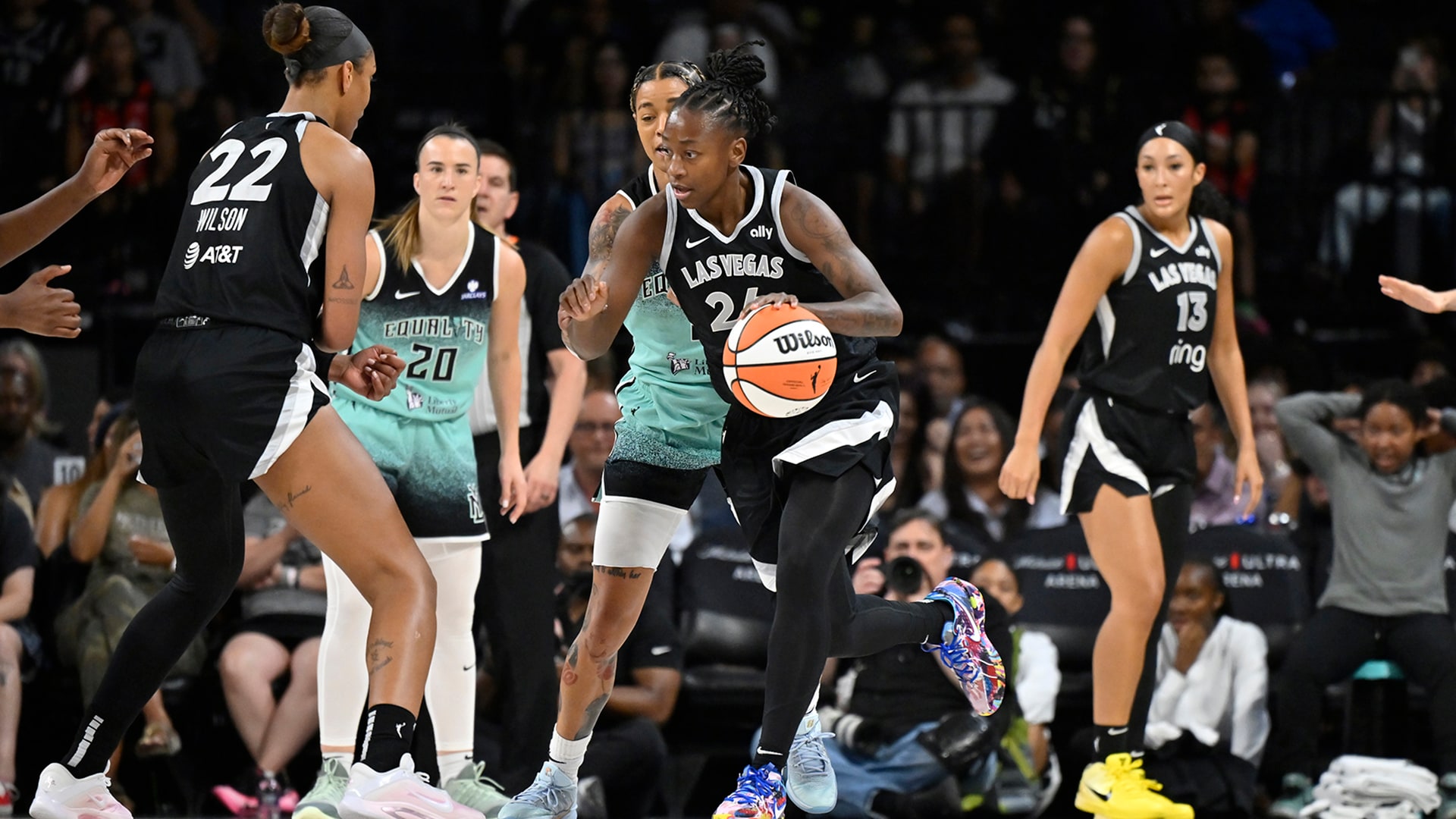 New York Liberty v Las Vegas Aces