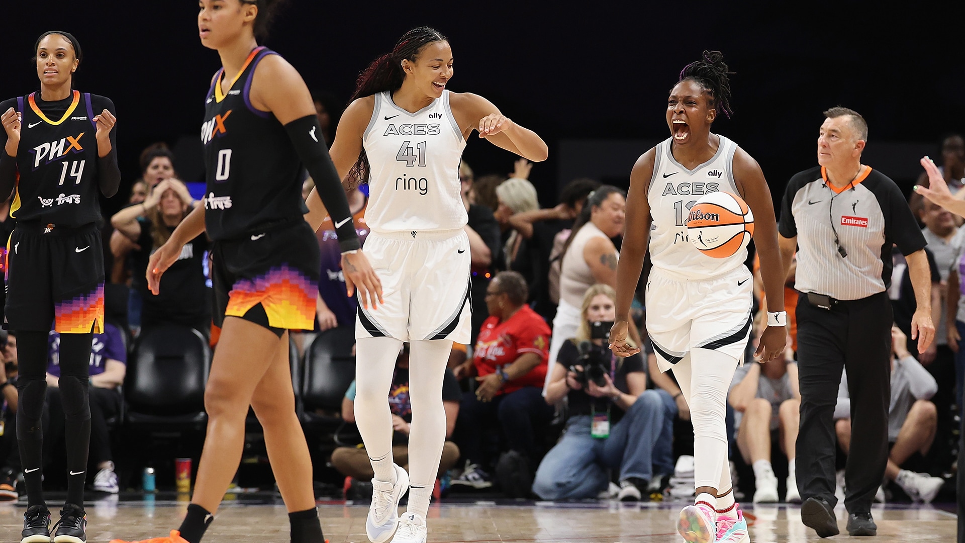 Aces 86, Mercury 83 (8/15/2025)