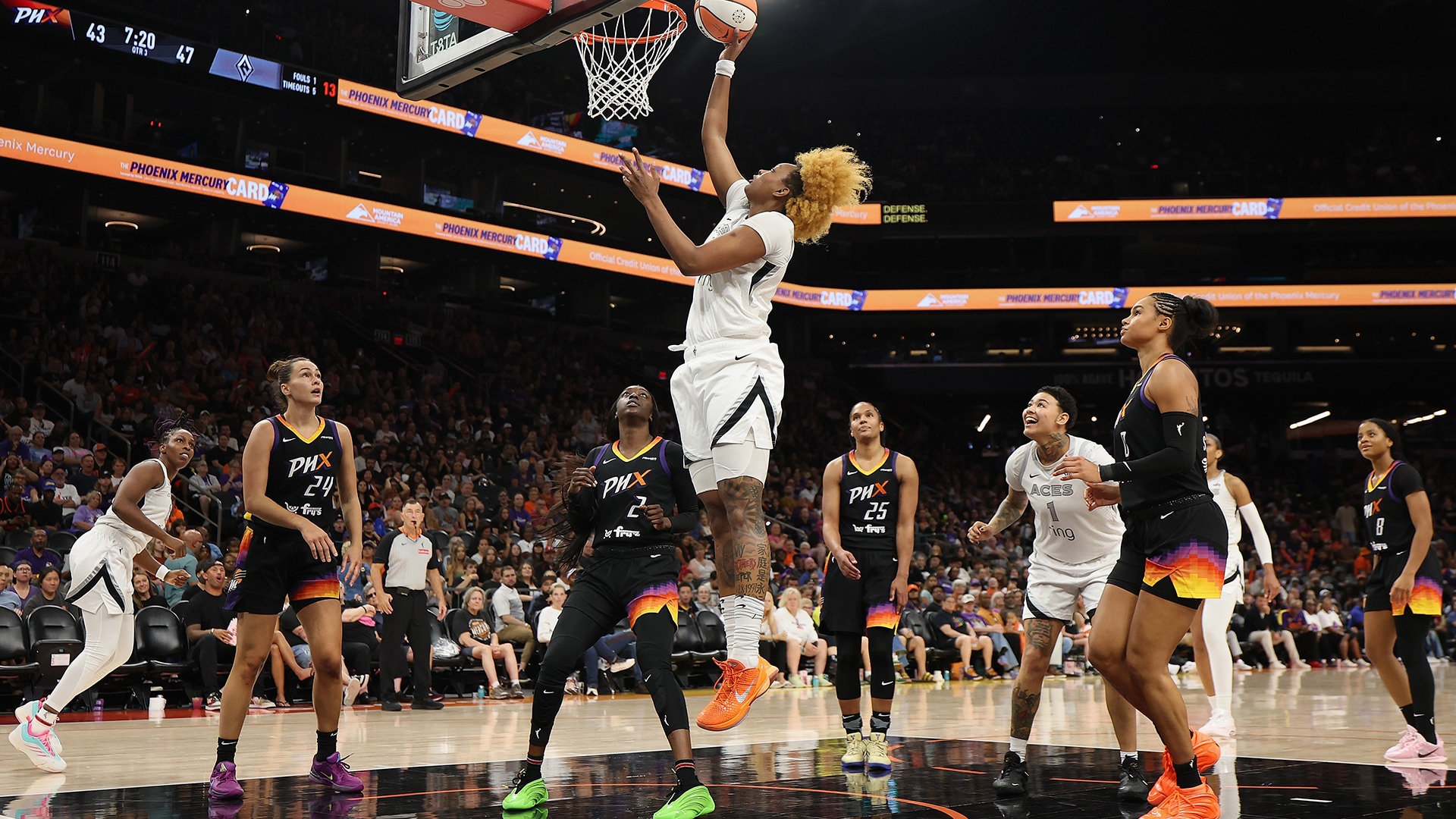 Aces 86, Mercury 83 (8/15/2025)