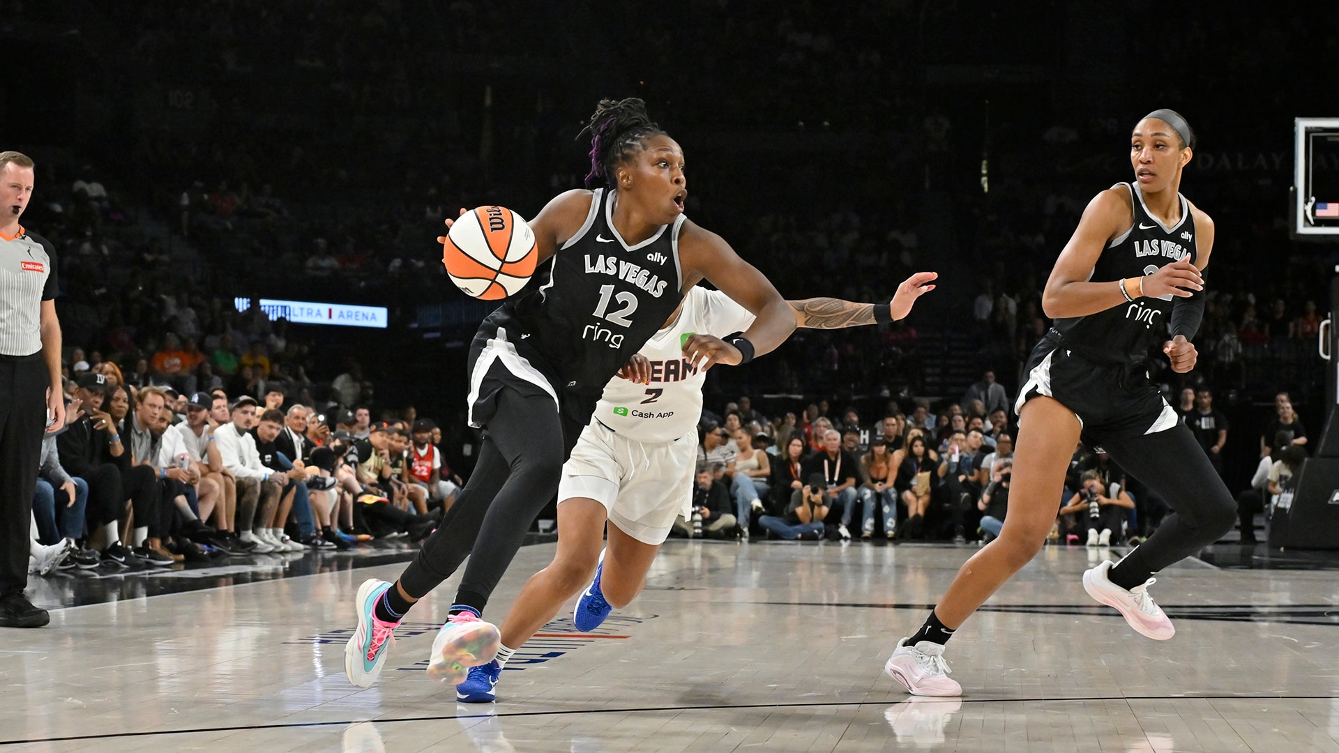 Aces 74, Dream 72 (8/19/2025)