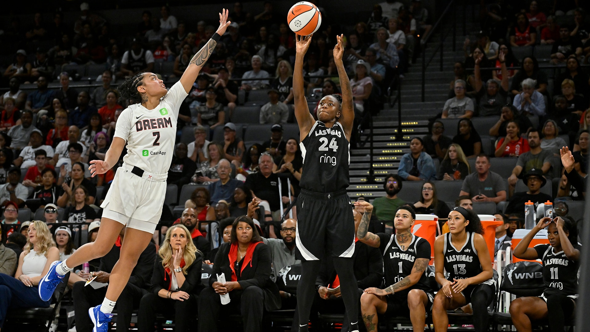 Aces 74, Dream 72 (8/19/2025)