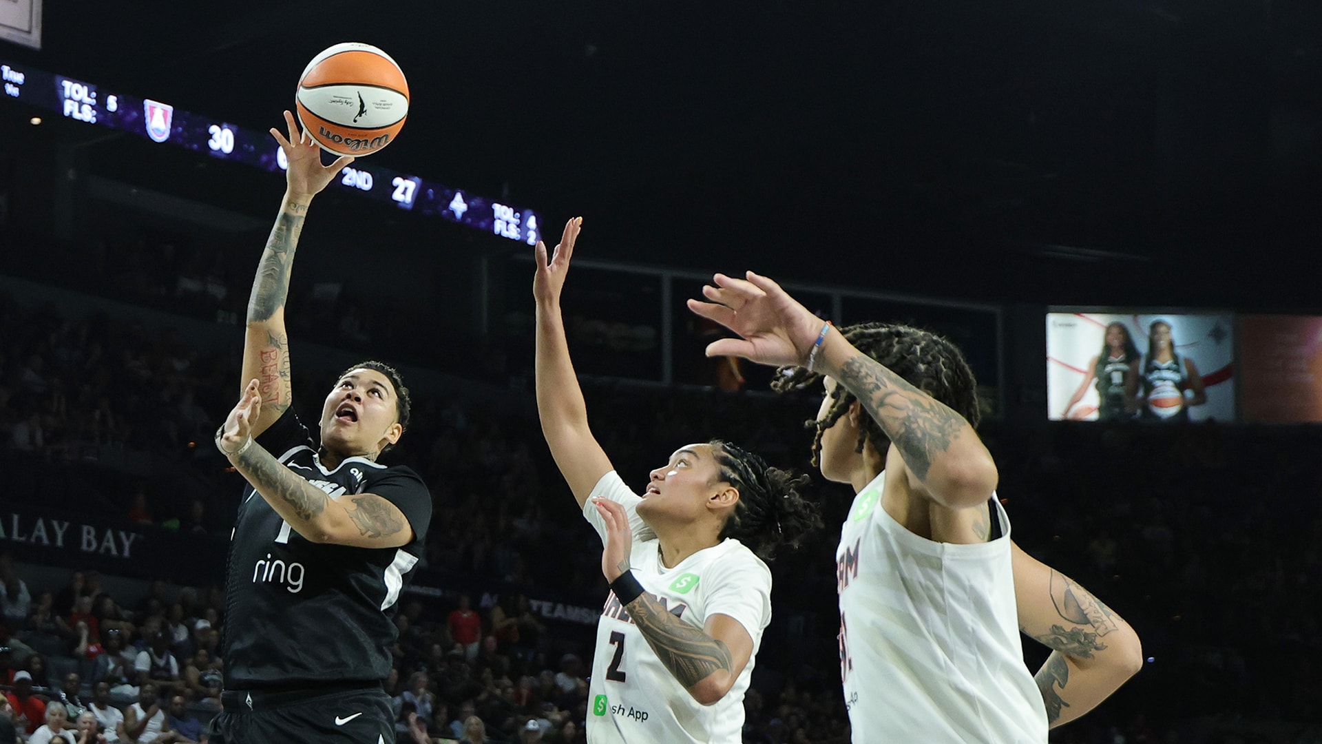 Aces 74, Dream 72 (8/19/2025)