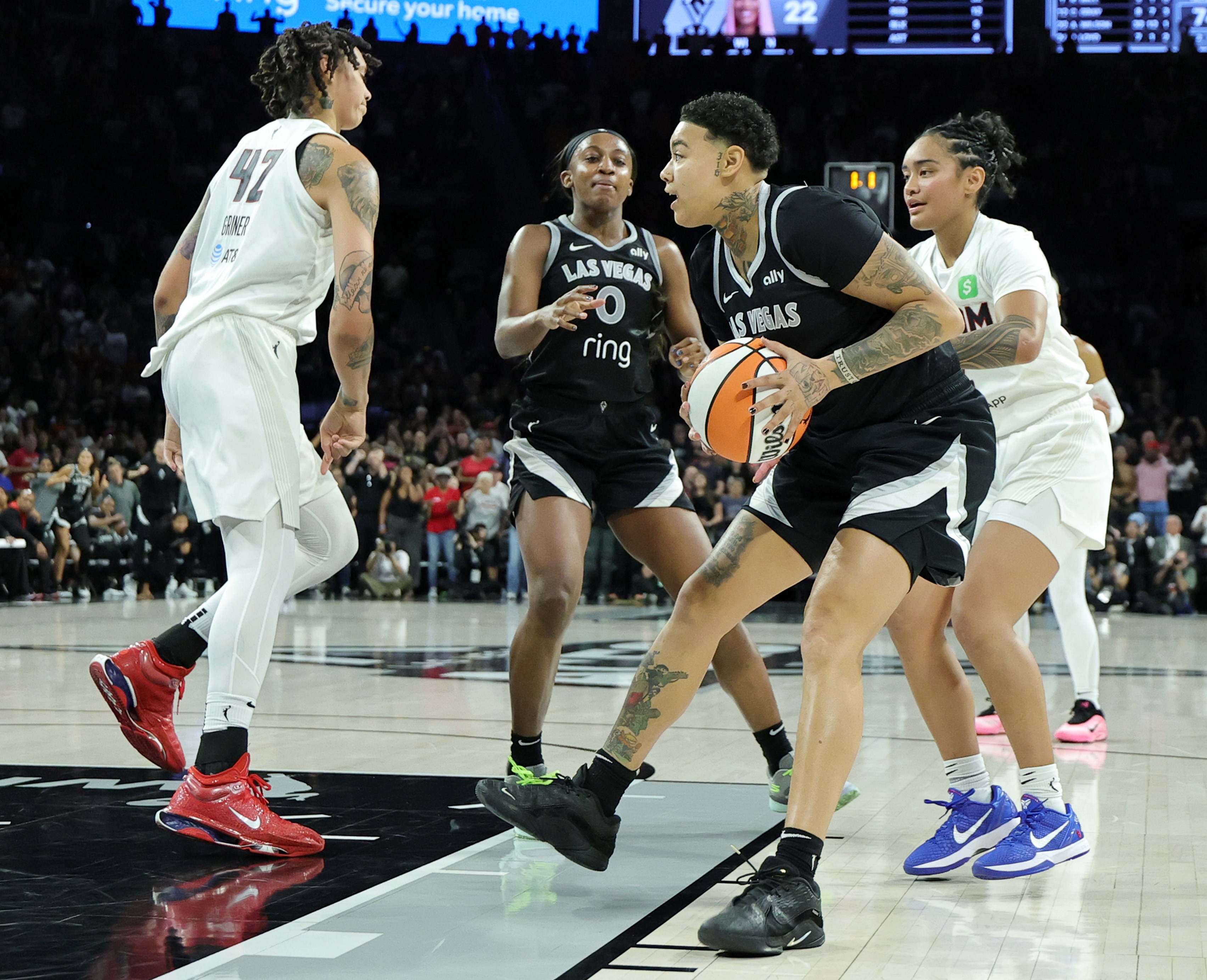 Aces 74, Dream 72 (8/19/2025)