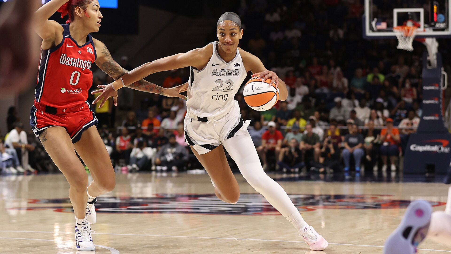 GALLERY: Aces 91, Mystics 81 (8/23/2025)