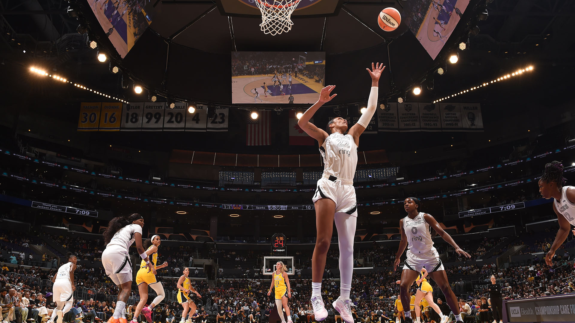 Las Vegas Aces v Los Angeles Sparks (9/11/2025)