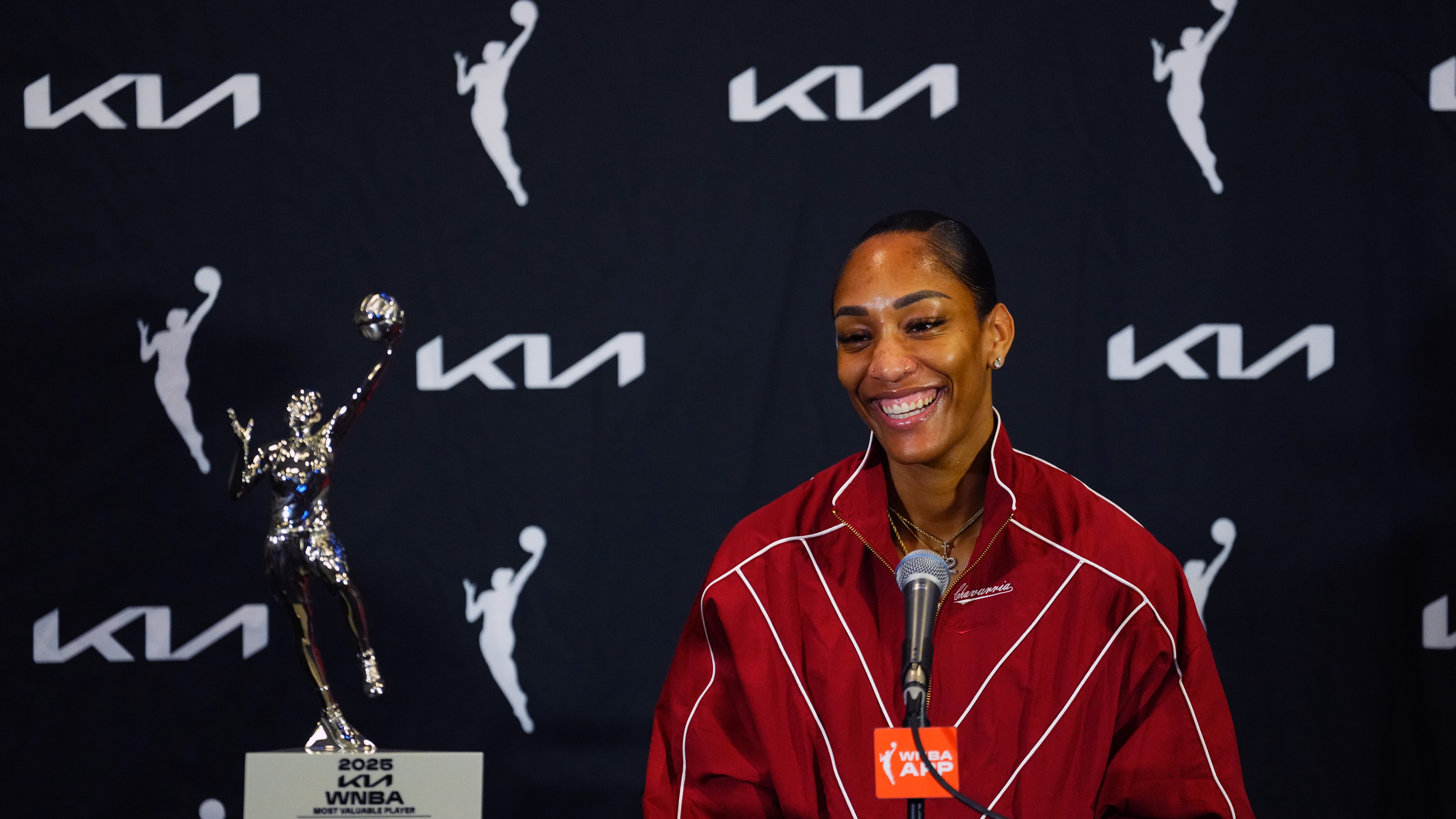 GALLERY: A’ja Wilson Earns Historic Fourth Kia WNBA M’VP Honor