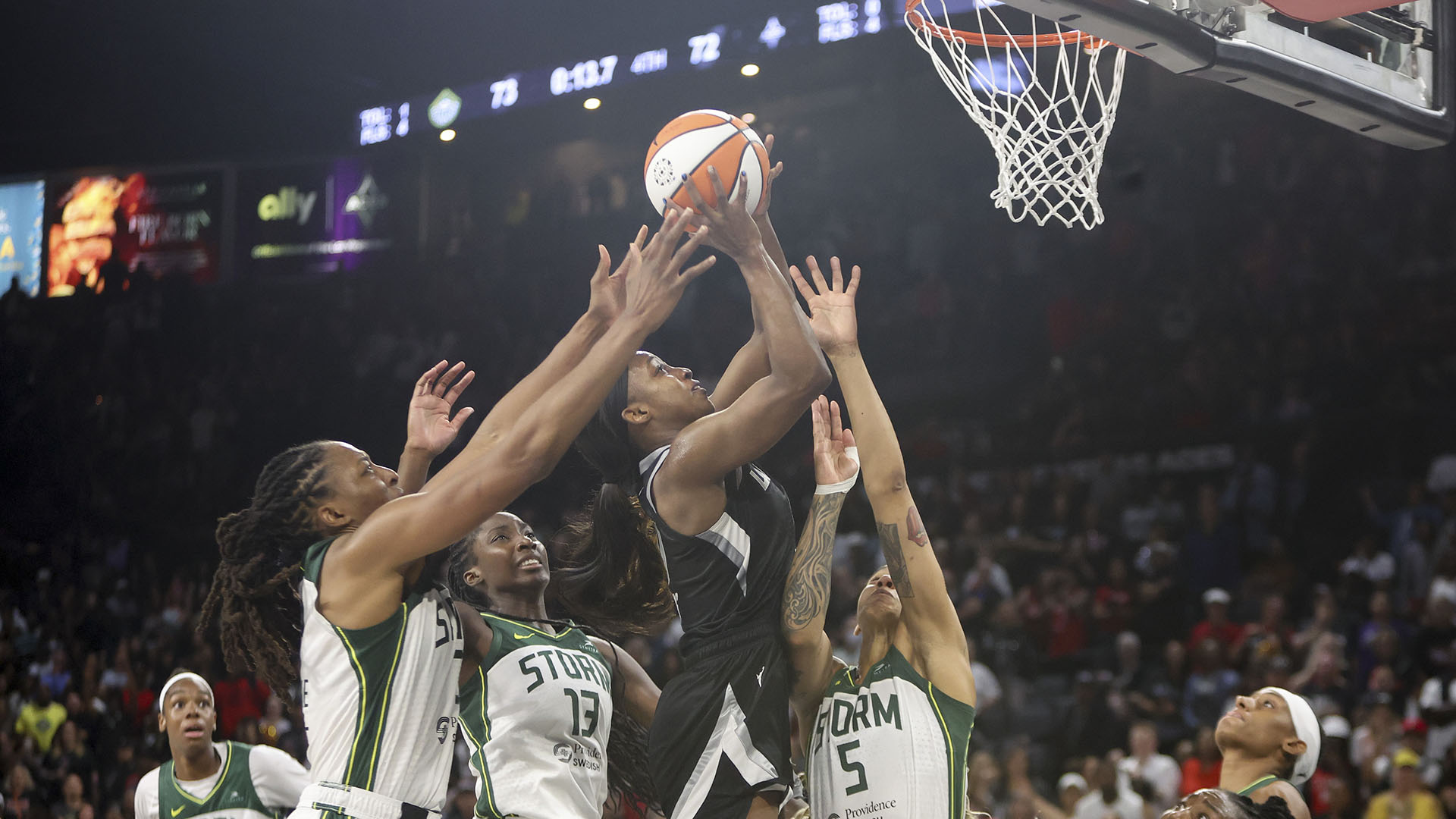 Aces 74, Storm 73 (9/18/2025)