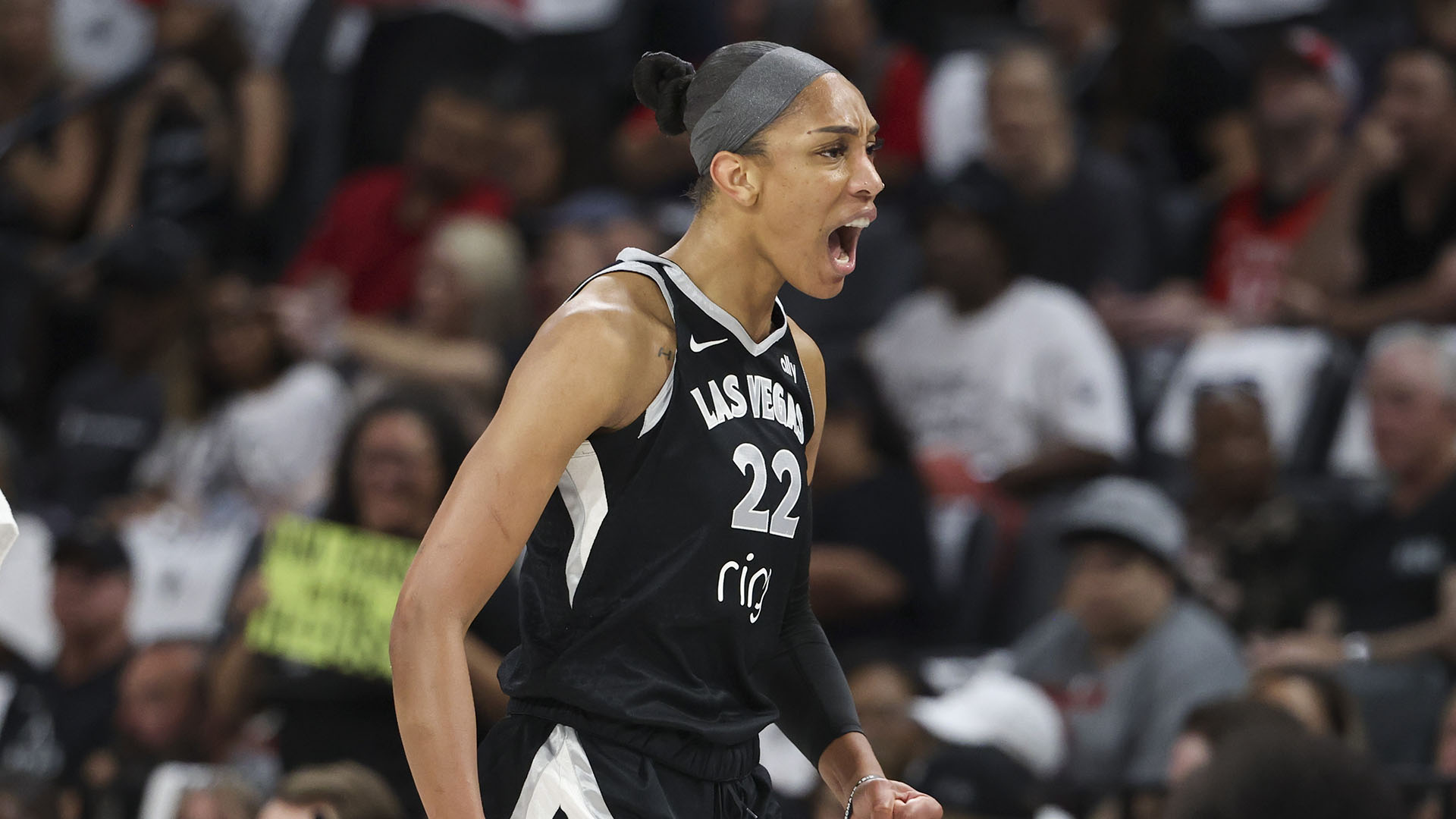 A'ja Wilson's 5 Steals vs Fever | Semi Game 2 (9/23/2025)