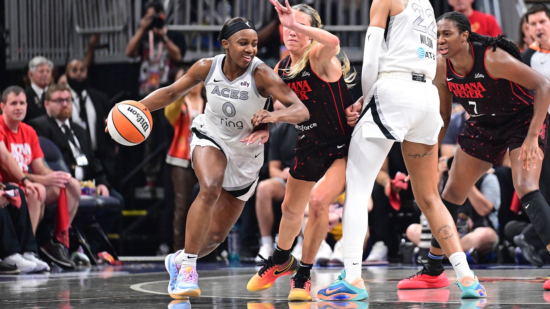 Las Vegas Aces v Indiana Fever - Game Three