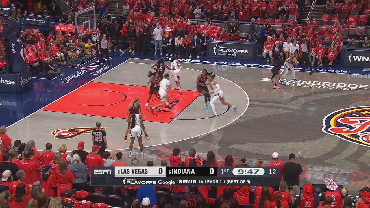 Chelsea Gray's 9 Assists vs. Fever  | Semifinals Game 4 (9/28/2025)