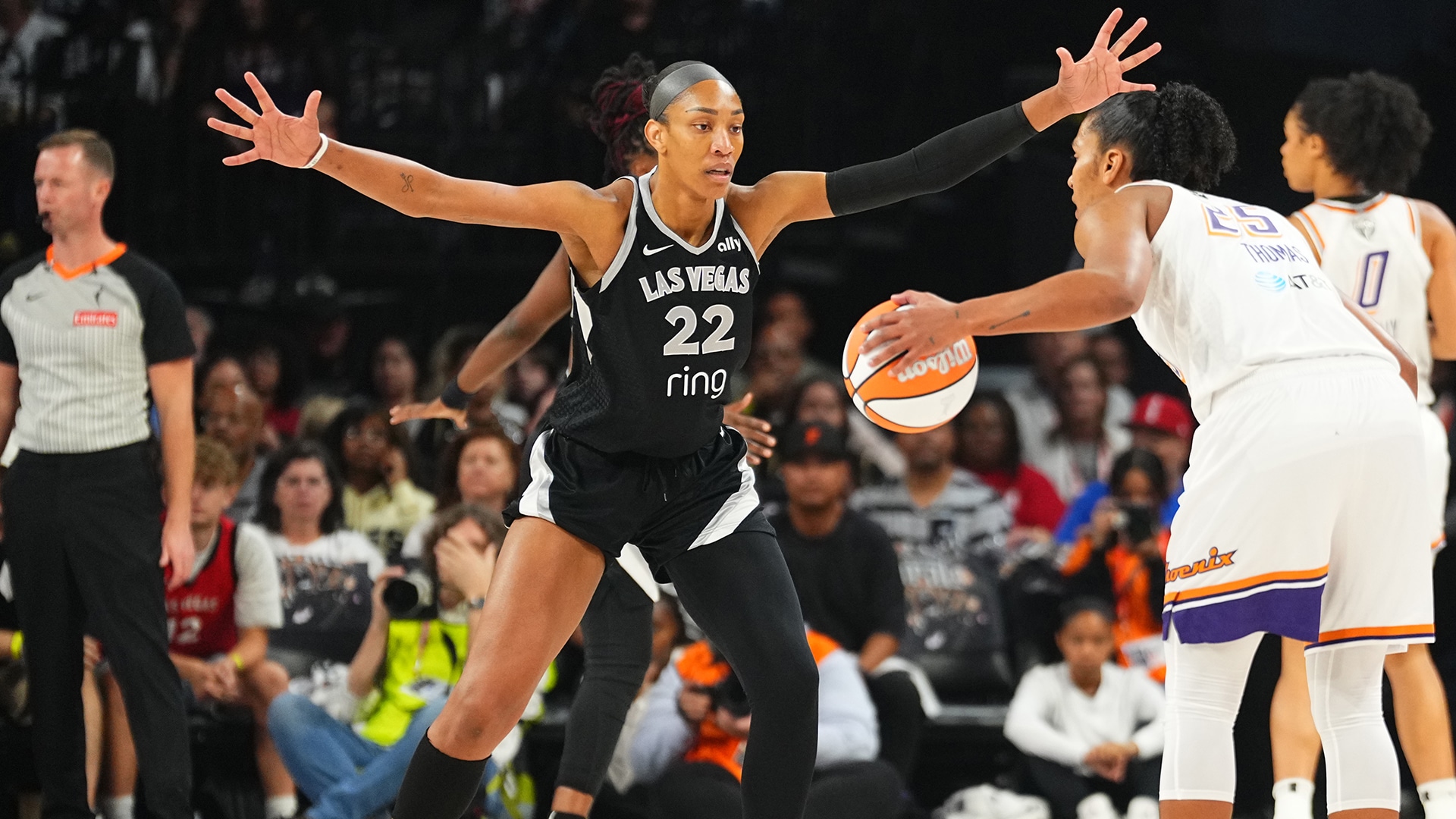 2025 WNBA Finals Game Two - Phoenix Mercury v Las Vegas Aces