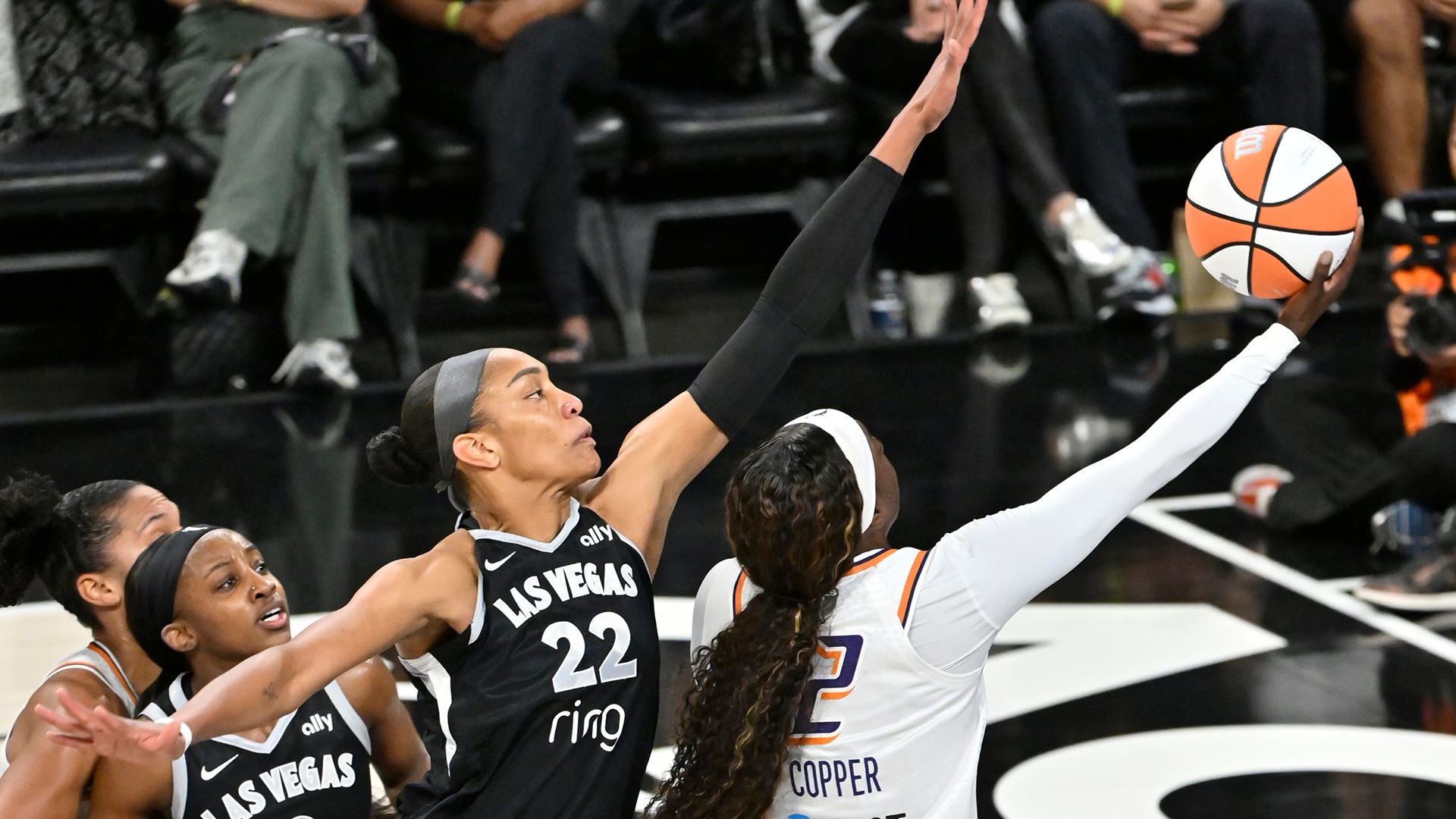 2025 WNBA Finals Game Two - Phoenix Mercury v Las Vegas Aces
