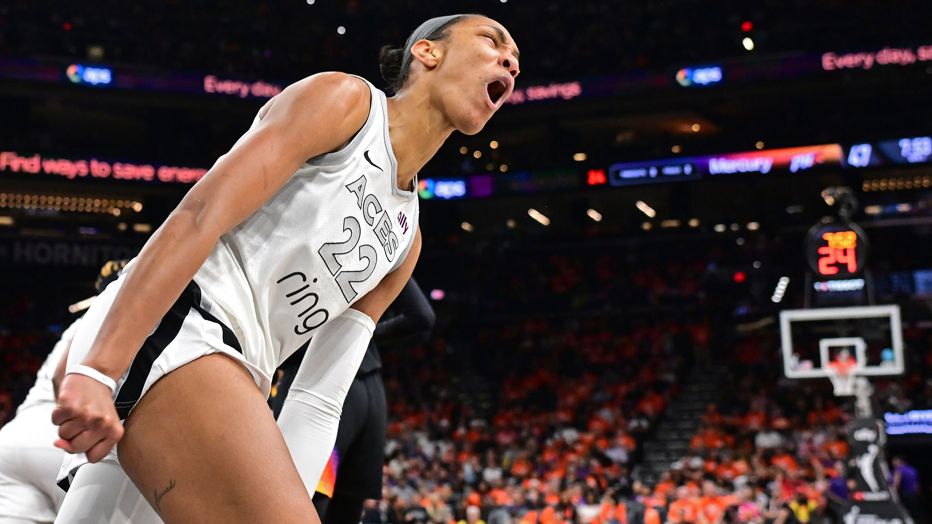 Aces 90, Mercury 88 | Finals Game 3 (10/8/2025)