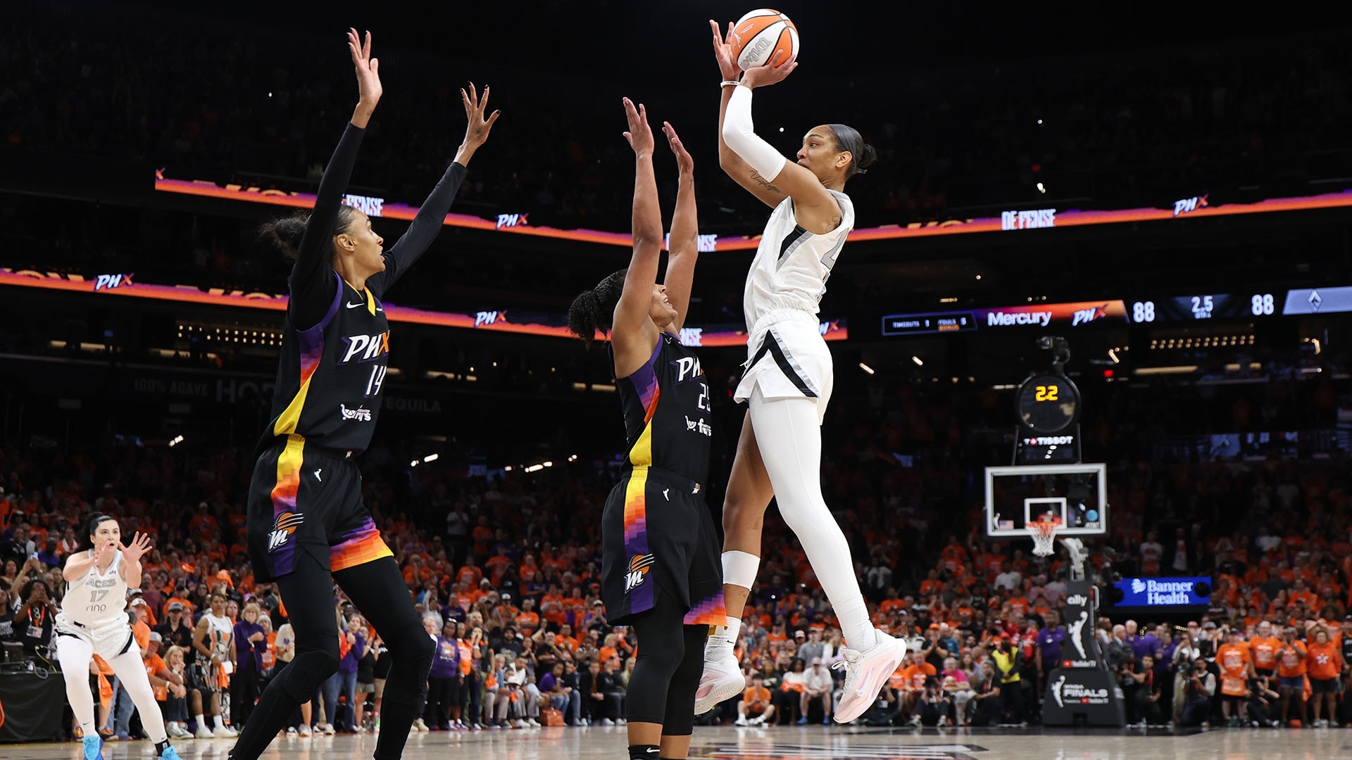 Aces 90, Mercury 88 | Finals Game 3 (10/8/2025)