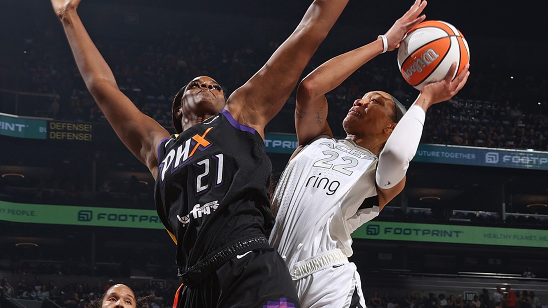 Aces vs. Mercury 1st Half Highlights | Finals Game 4 (10/10/2025)