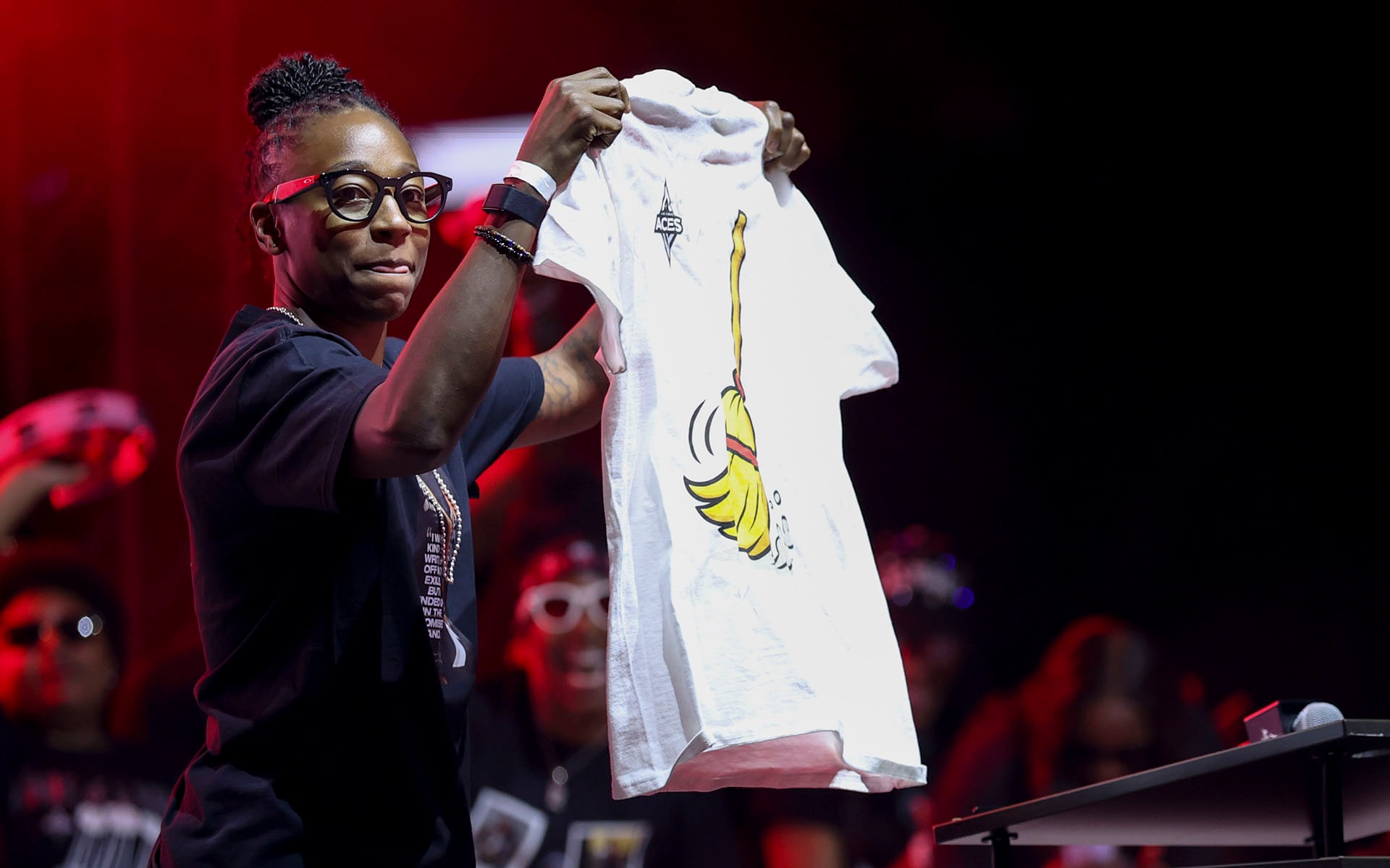 Las Vegas Aces 2025 WNBA Championship Victory Celebration & Rally