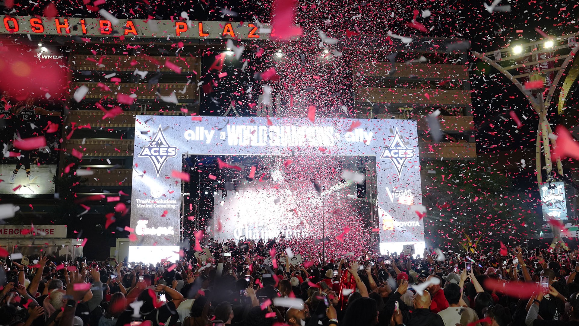 GALLERY: Las Vegas Aces 2025 World Championship Celebration!
