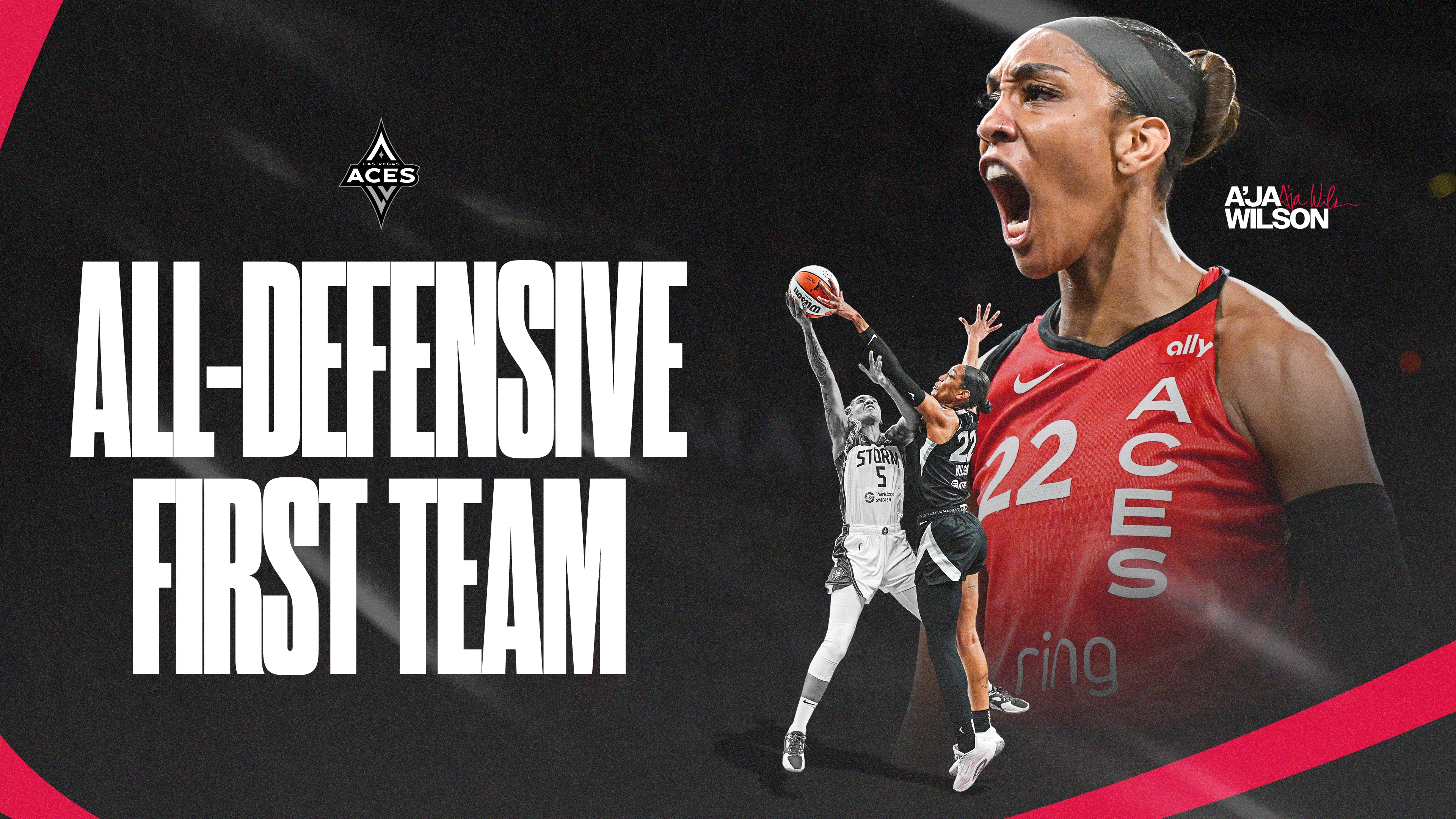 D'POY A’ja Wilson Earns 2025 WNBA All-Defensive First Team Honors