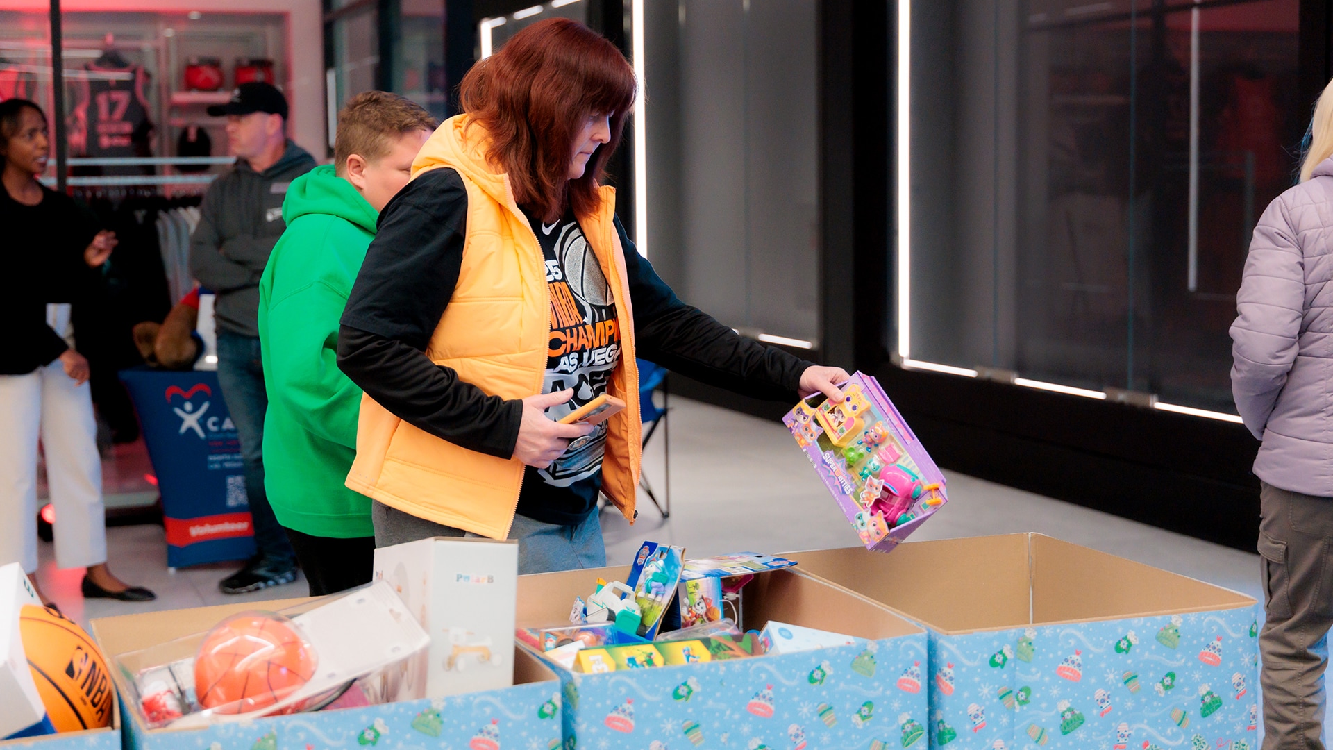 2025 Aces Jingle Jam and Toy Drive