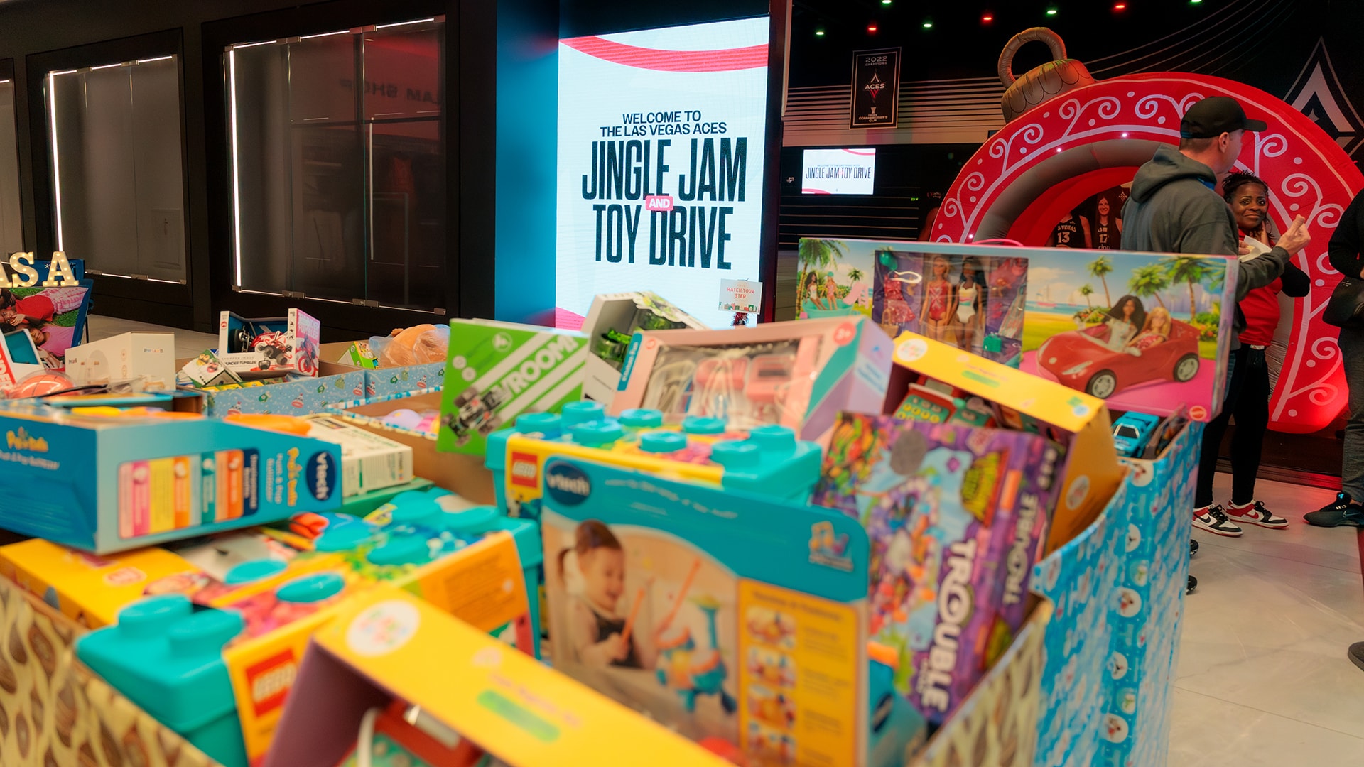 2025 Aces Jingle Jam and Toy Drive