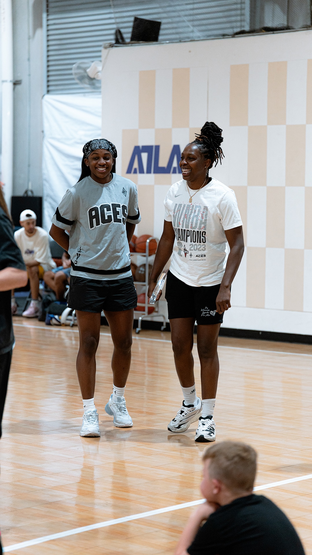 25.04.15_Community_Jr_WNBA_Community_Assist_Award_Presentation_-6480Jackie_Young_Chelsea_Gray_BUCKET$_