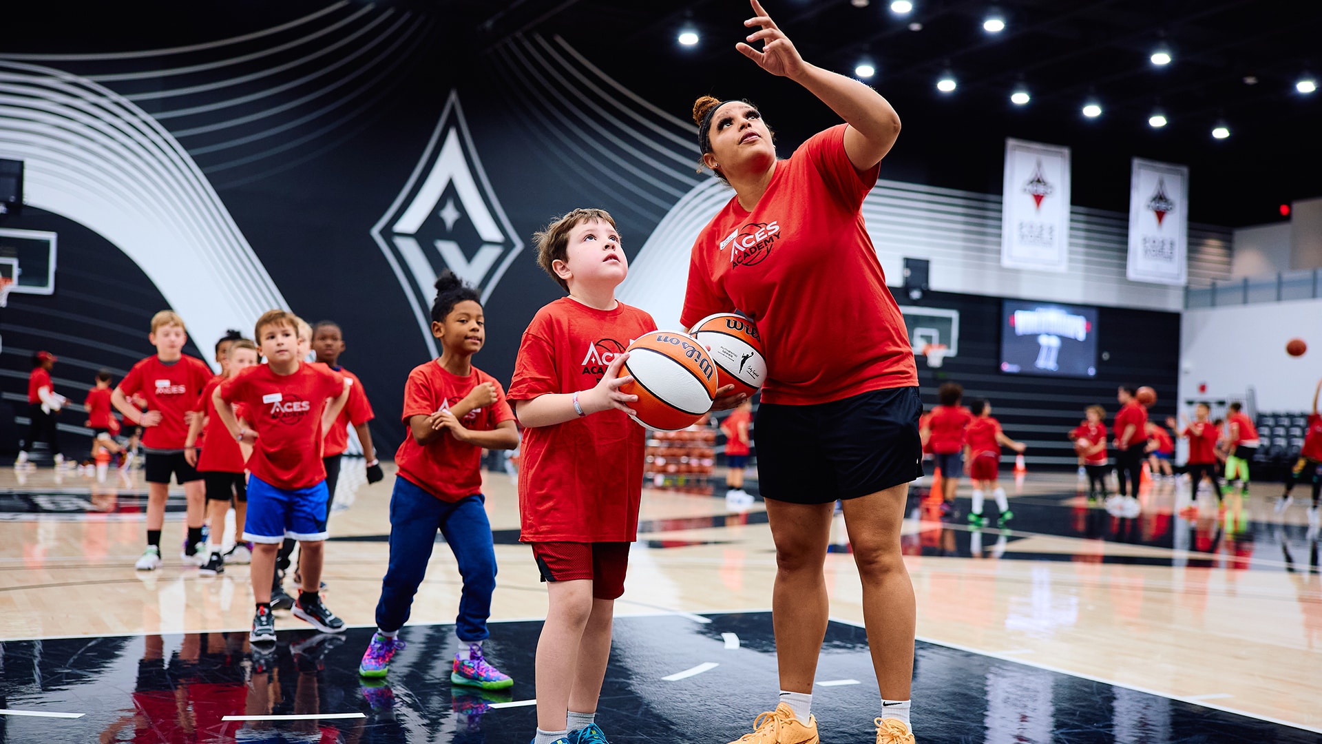 Gallery: Aces Holiday Hoops Youth Basketball Clinic (01/2025)
