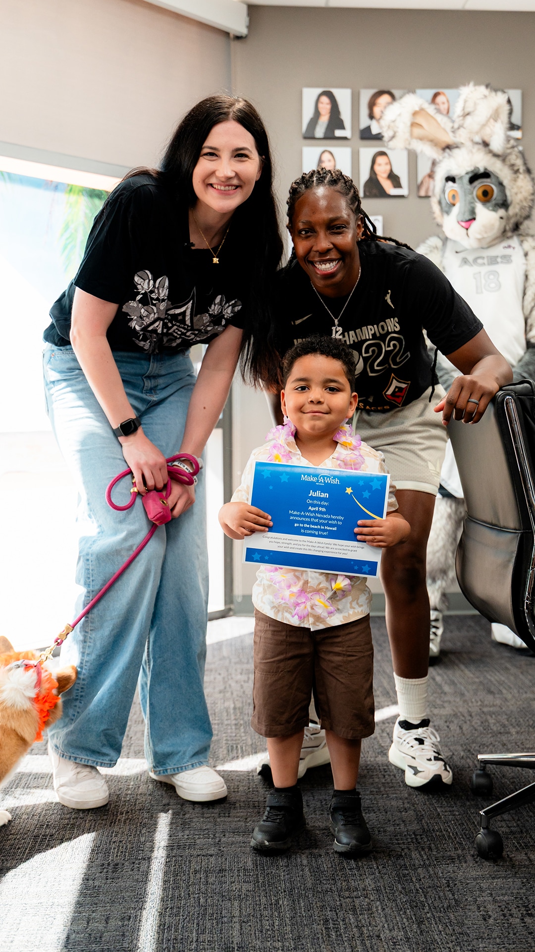 Aces and Make-A-Wish Foundation Event (4/9/2025)