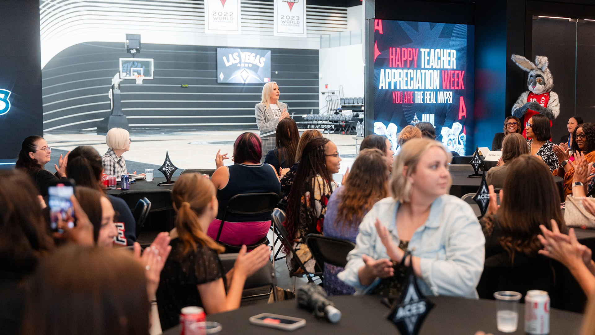 Aces Host Teacher Appreciation Dinner for Clark County Teachers and Staff (5/5/2025)
