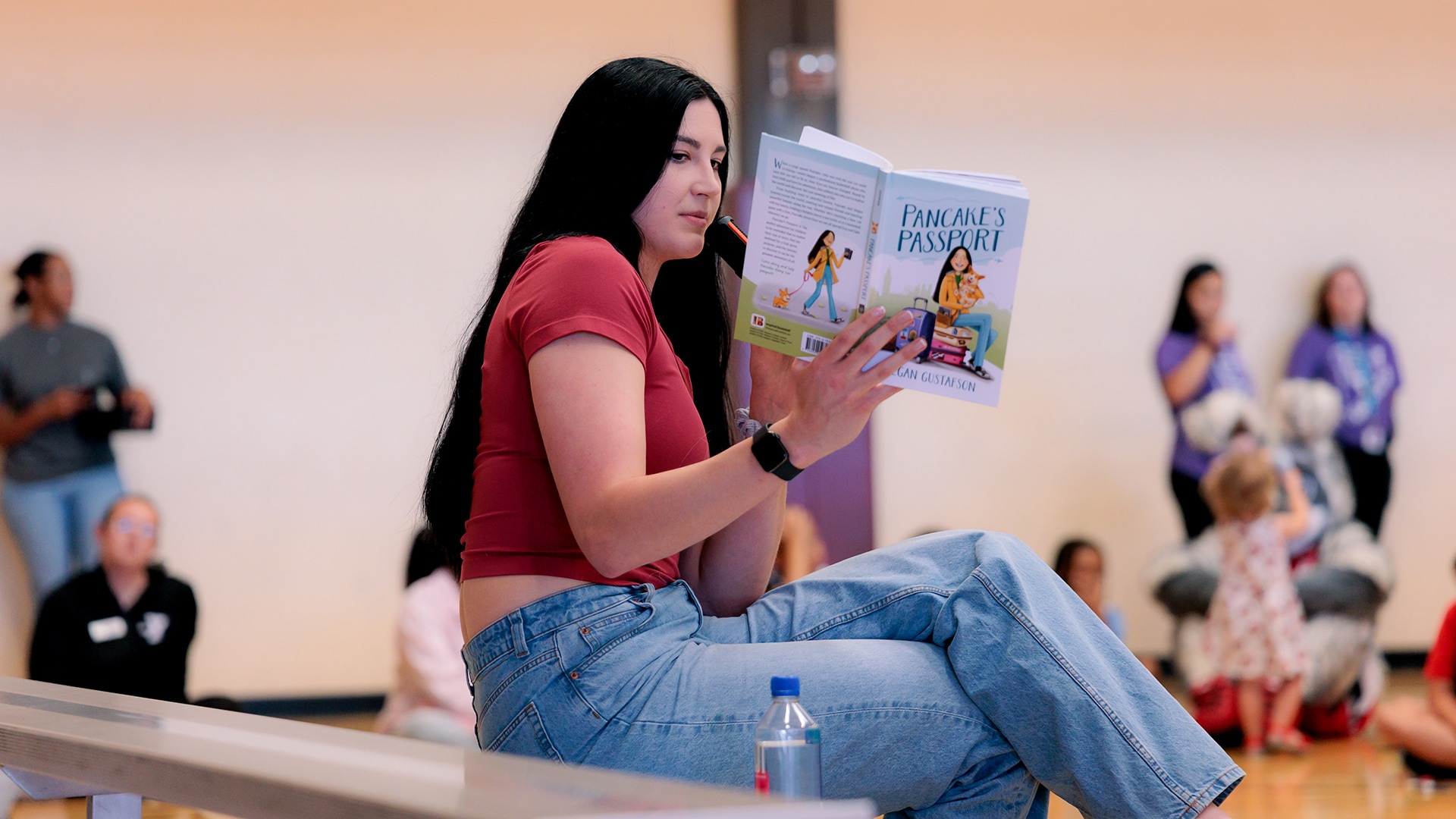 YMCA Book Tour Stop for Library Card Sign-Up Month (9/8/2025)-8165