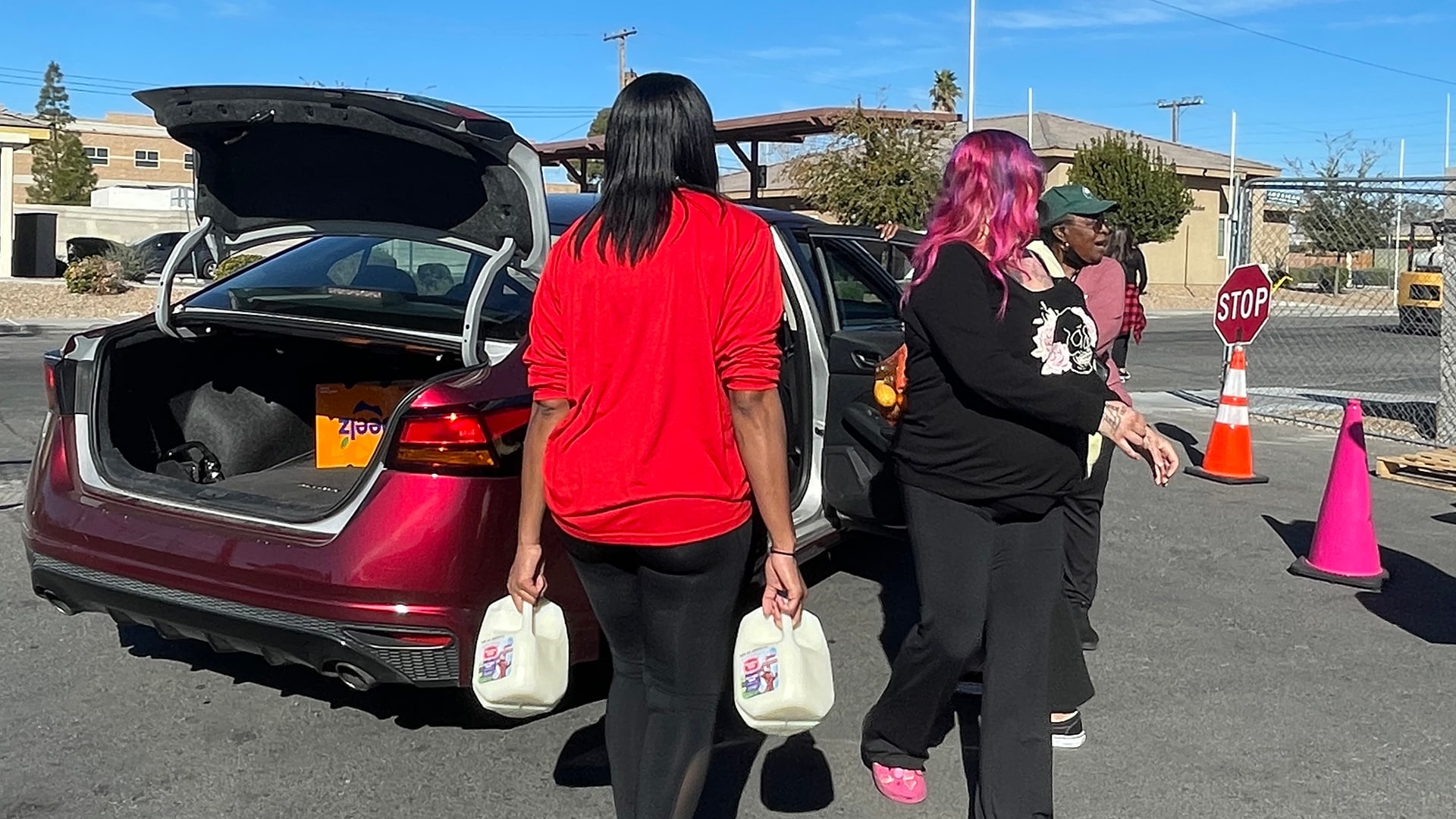 Aces and Just One Project Food Drive (2/25/2025)