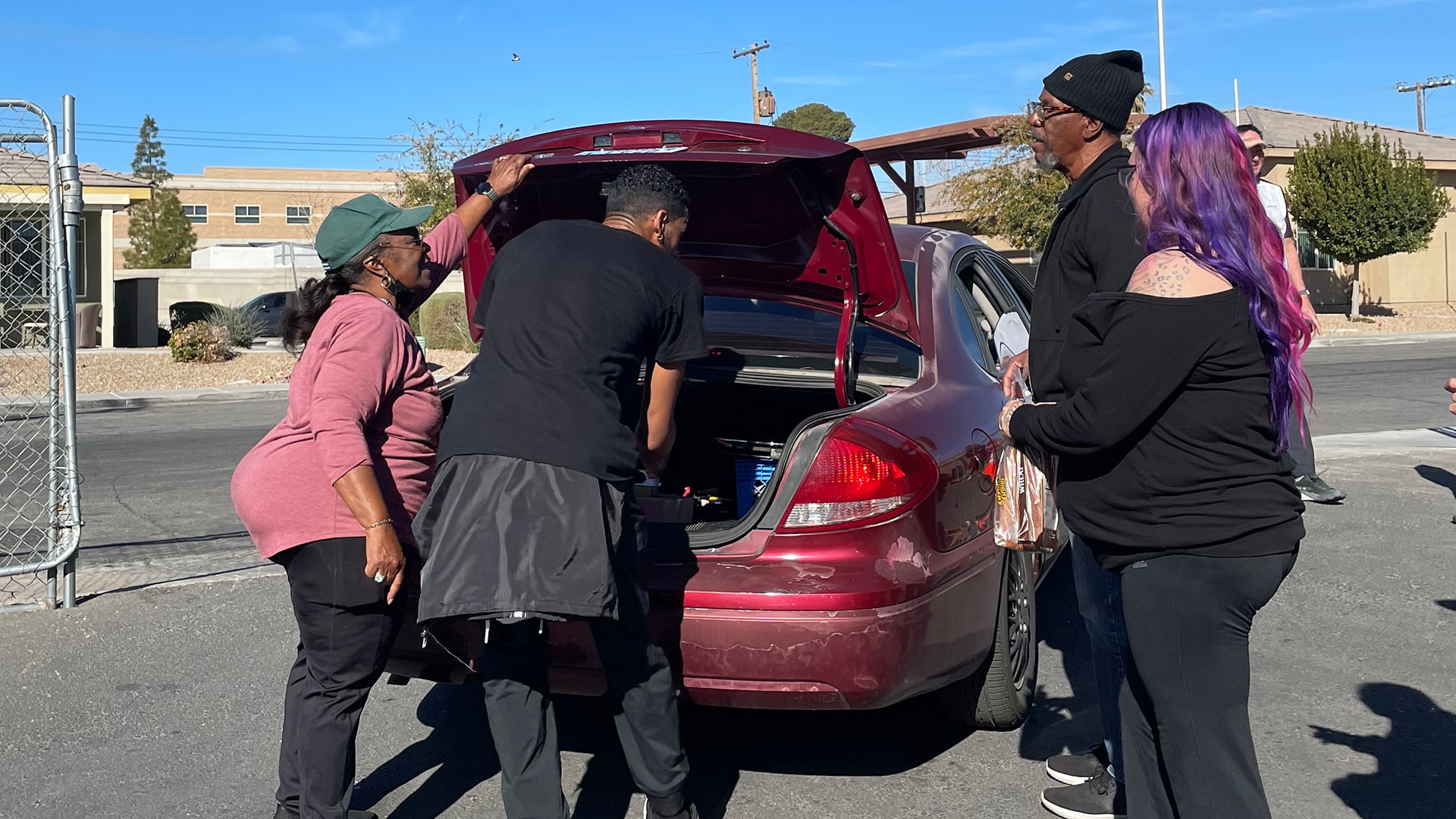 Aces and Just One Project Food Drive (2/25/2025)