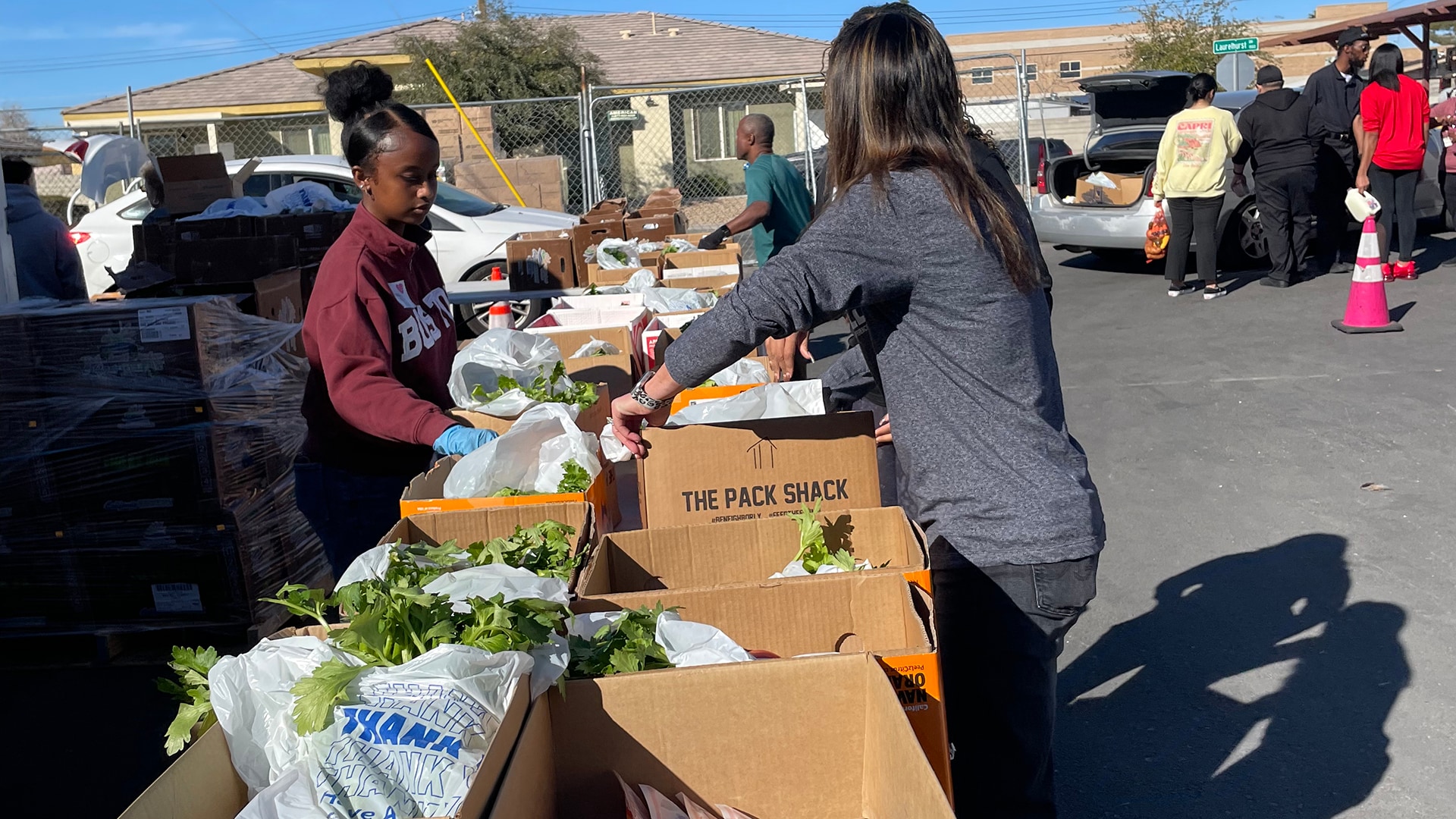 Aces and Just One Project Food Drive (2/25/2025)