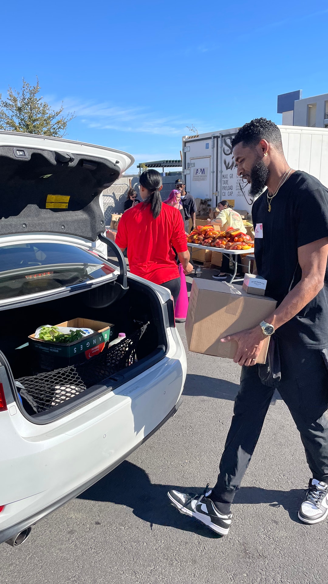 Aces and Just One Project Food Drive (2/25/2025)