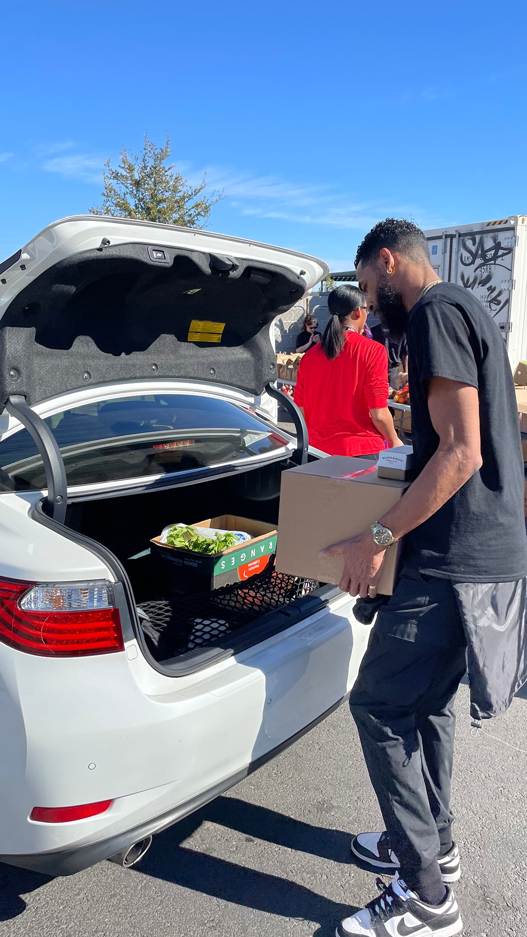 Aces and Just One Project Food Drive (2/25/2025)