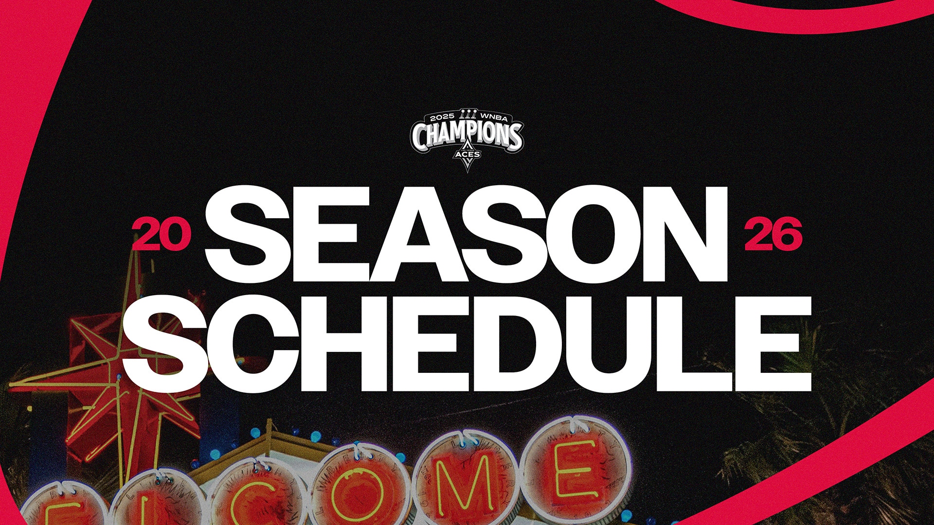 Reigning World Champion Las Vegas Aces 2026 Schedule Unveiled