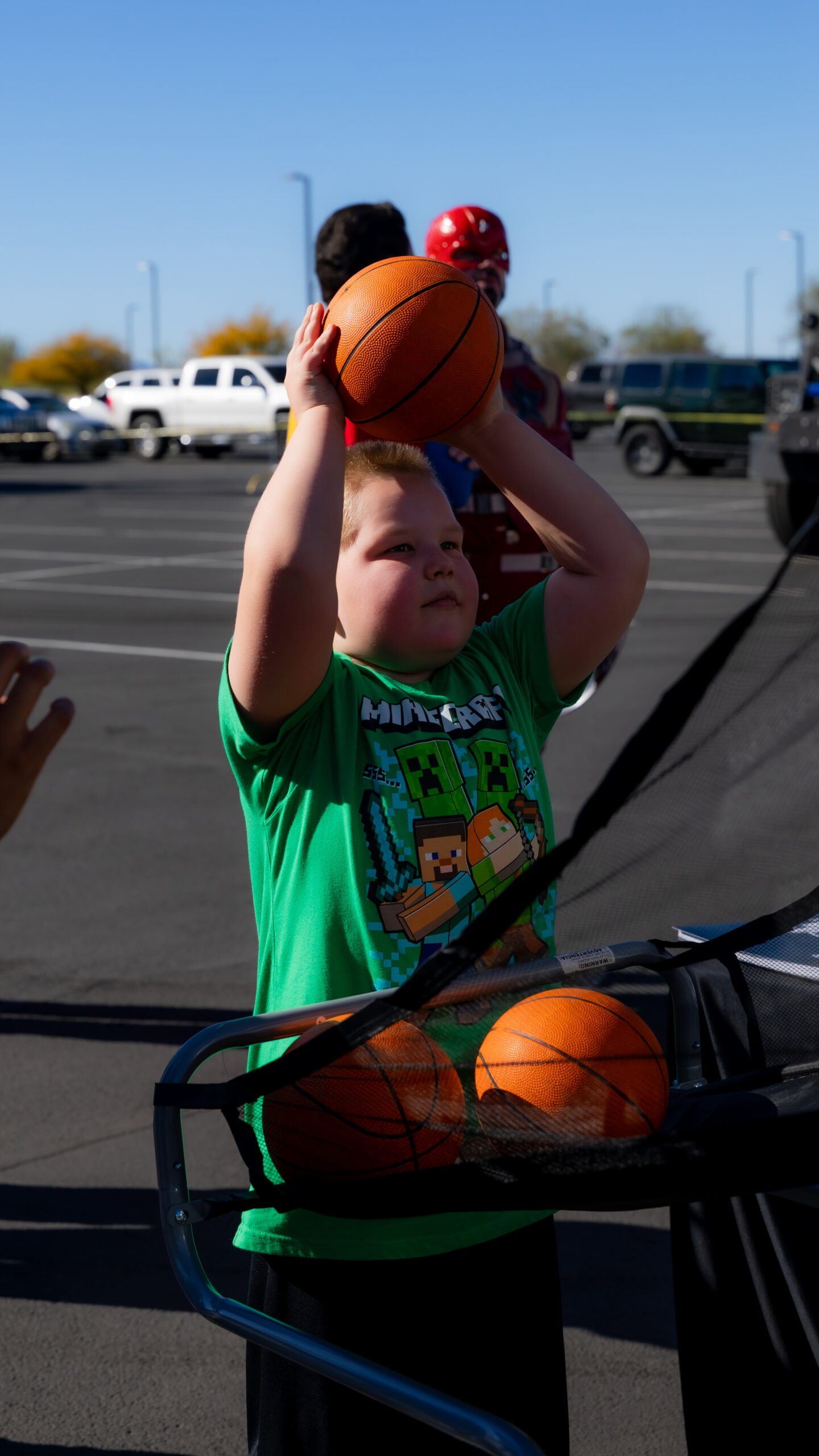 Aces at Opportunity Village's Touch-A-Truck Event